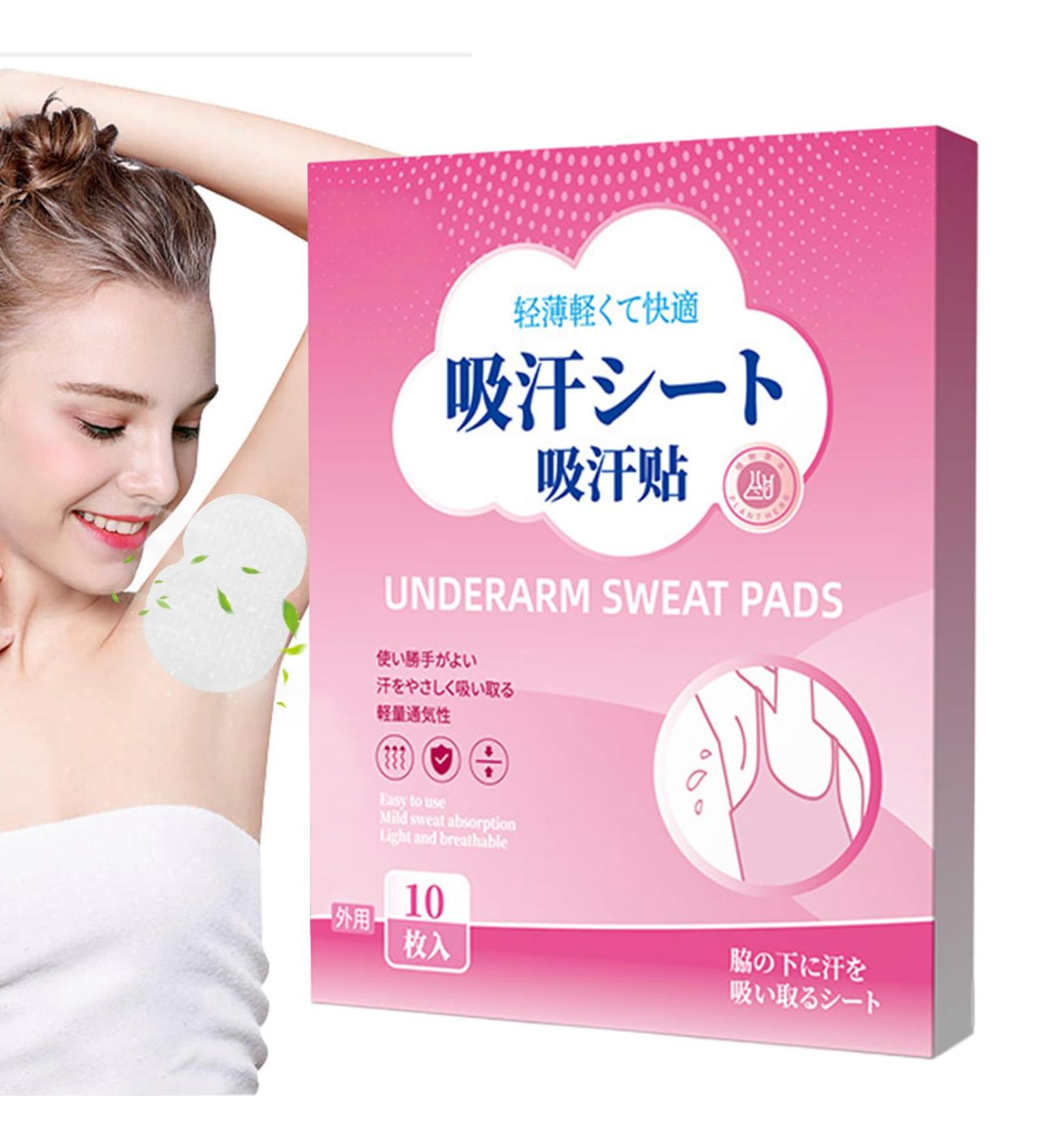 Lot de 10 patchs anti-transpiration pour femme autocollants absorbants et respirants pour v tements voyages activit s ext rieures - Buy Online on GoSupps.com