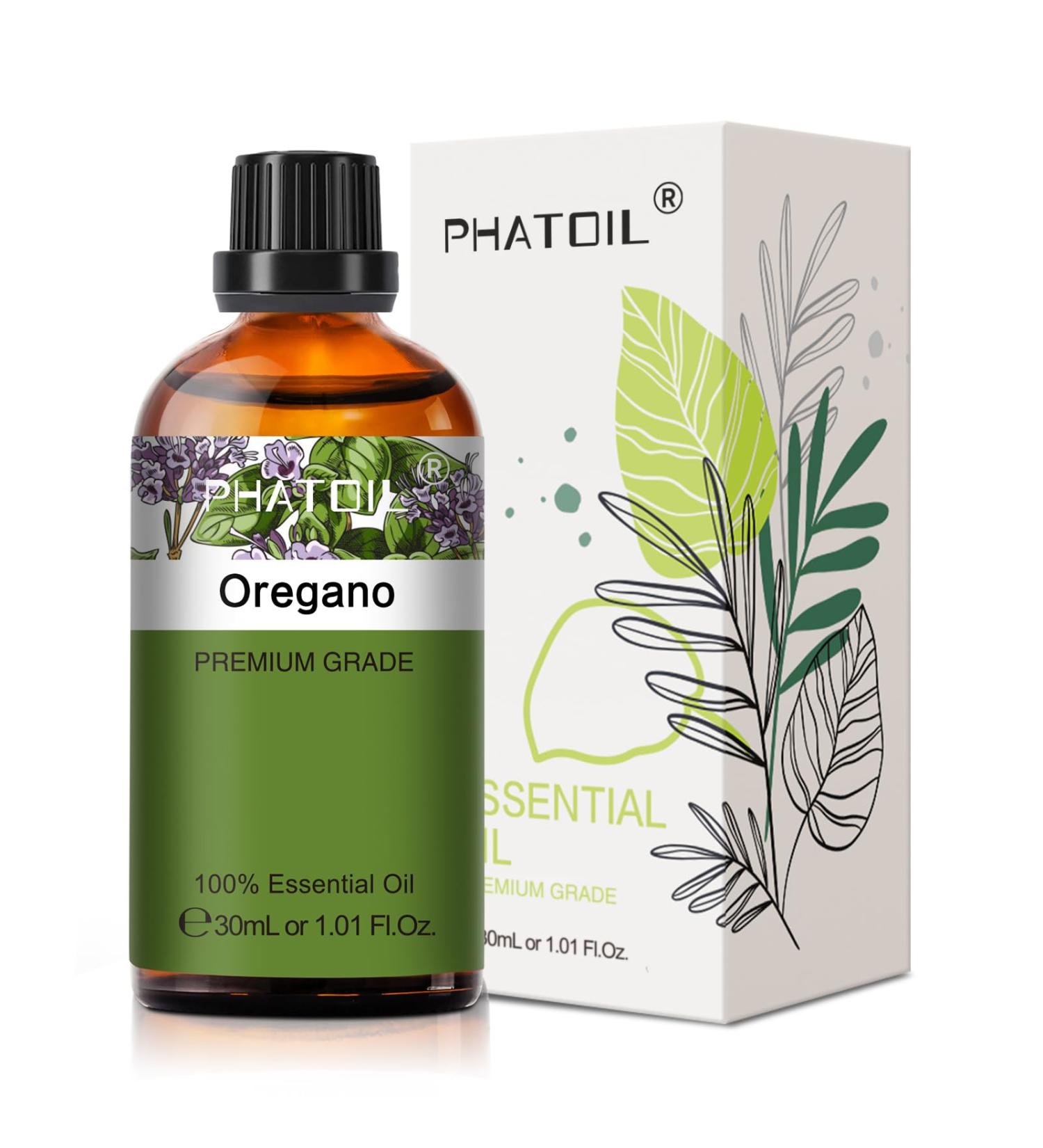 PHATOIL Oregano Essential Oil 30ML - Premium Grade Pure Oil for Diffusers, Aromatherapy, Humidifiers, and Candle Making - Buy Online on GoSupps.com