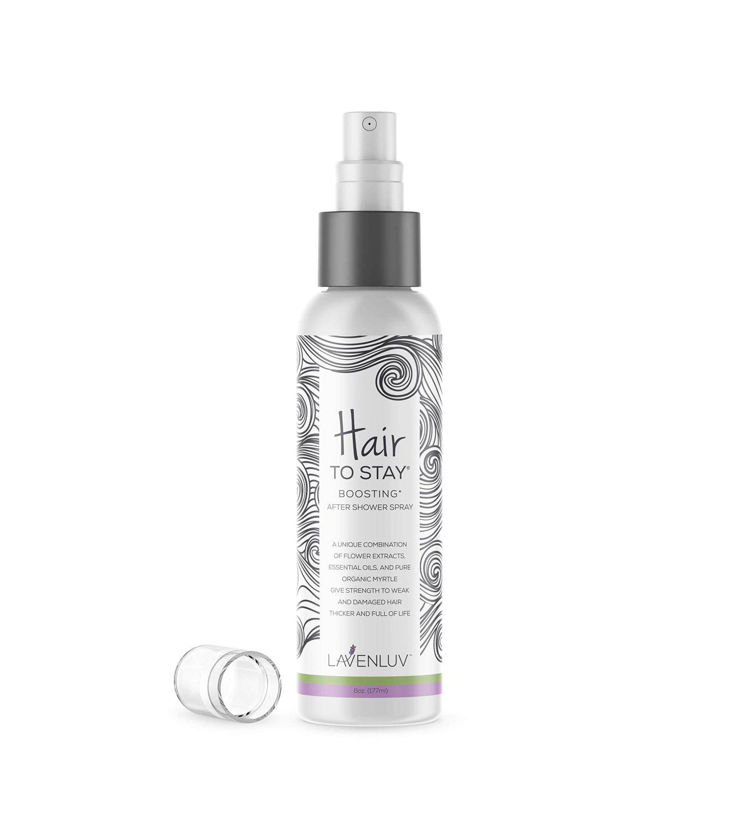 After-Shower Spray by Lavenluv - Myrtle Hair Regrowth Leave-In Conditioner | Natural Treatment for Thinning & Damaged Hair | Hair Growth Serum for Healthy Thick Hair - Buy Online on GoSupps.com