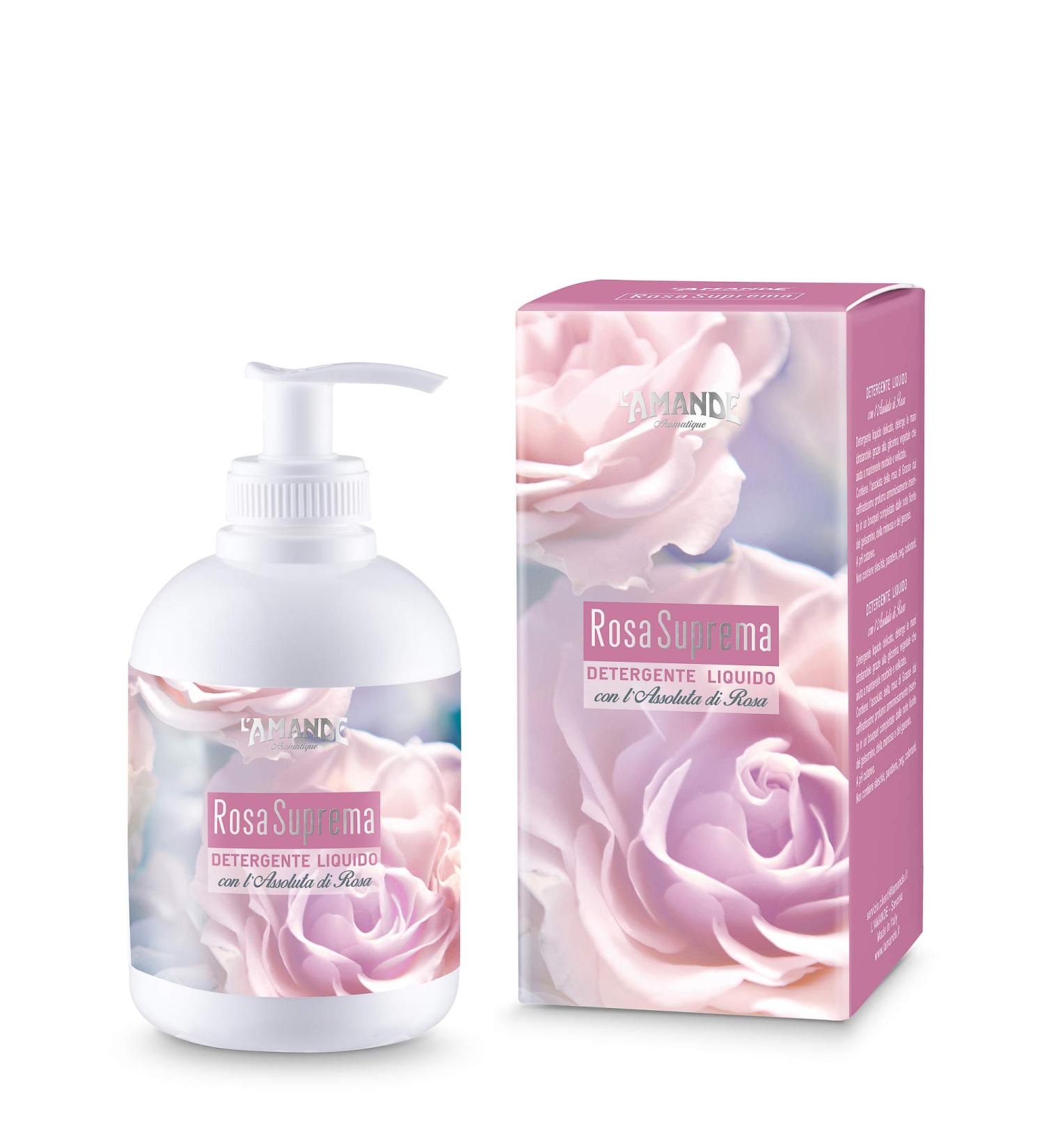L'Amande LAmande Vloeibare reiniger Mani Rosa Suprema 300 ml - Buy Online on GoSupps.com