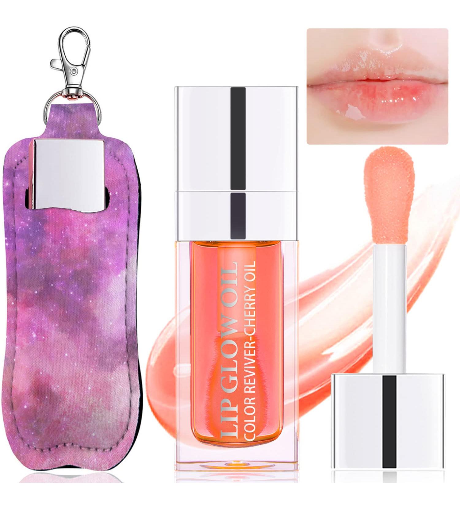 Amazfly Hydrating Lip Oil - Plumping Glossy Lip Balm for Long Lasting Nourishment and Shine - Pink Tinted Lip Care Treatment - Buy Online on GoSupps.com