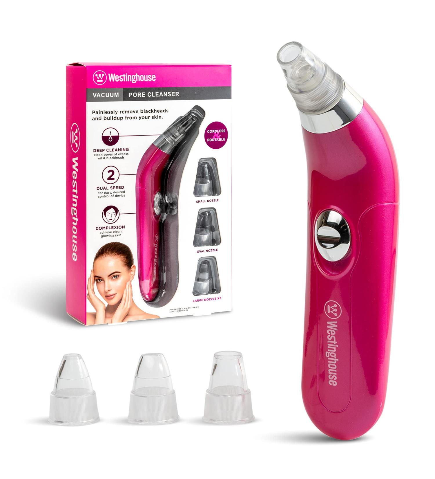 Westinghouse Blackhead Remover Pore Vacuum - Electronic Handheld Cleanser for Women - Buy Online on GoSupps.com