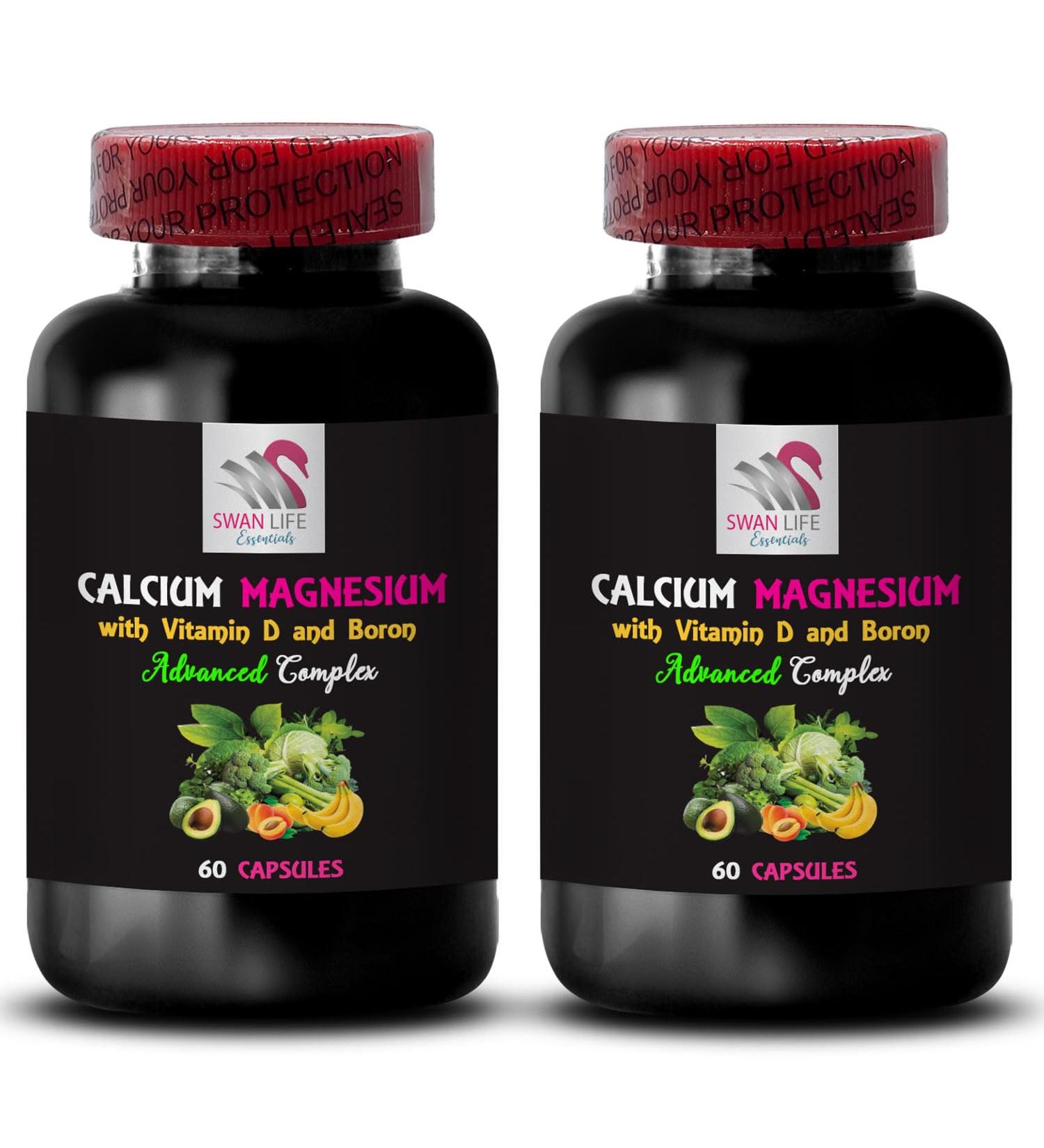 Calcium Magnesium Supplement - Calcium Magnesium Potassium Balanced Minerals Vitamin D Supplement Vitamin D Phosphorus Combo Natural Formula Natural Pills Phosphorus Support 2Bot - Buy Online on GoSupps.com