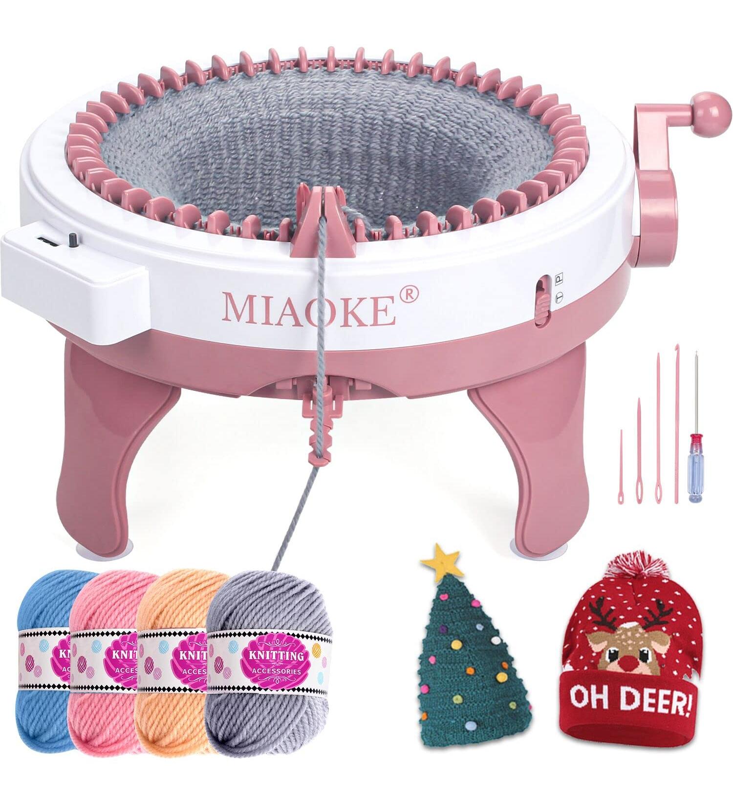 48 Needle King Size Smart Weaving Loom Machine - DIY Knitting Kit for Adults & Kids - Buy Online on GoSupps.com