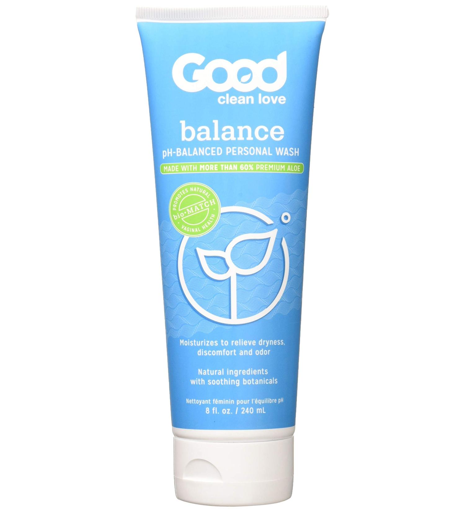 Good Clean Love Balance Personal Wash - 8 oz - Buy Online on GoSupps.com