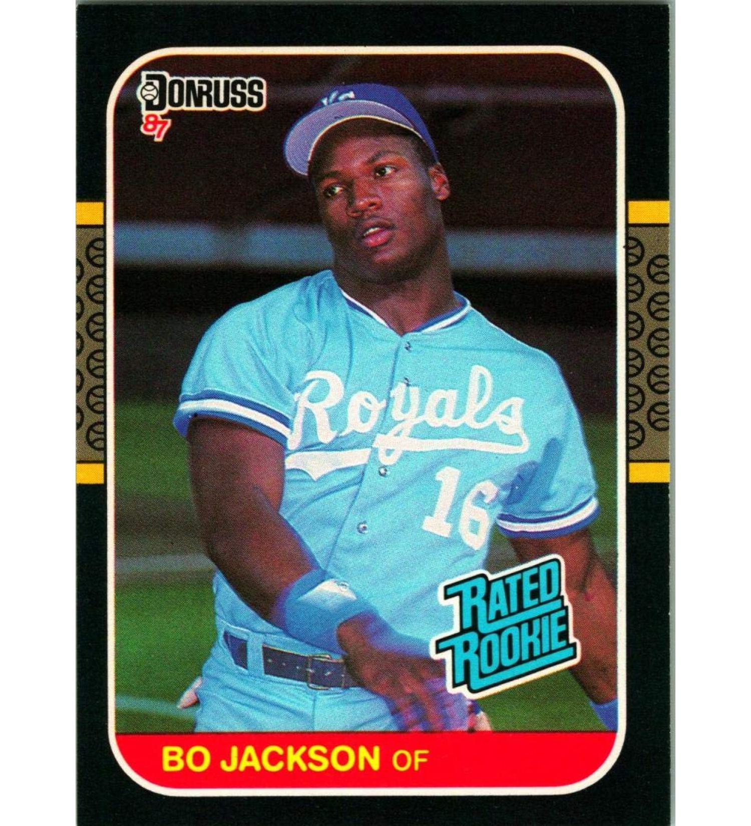 1987 Donruss 35 Bo Jackson NM-MT