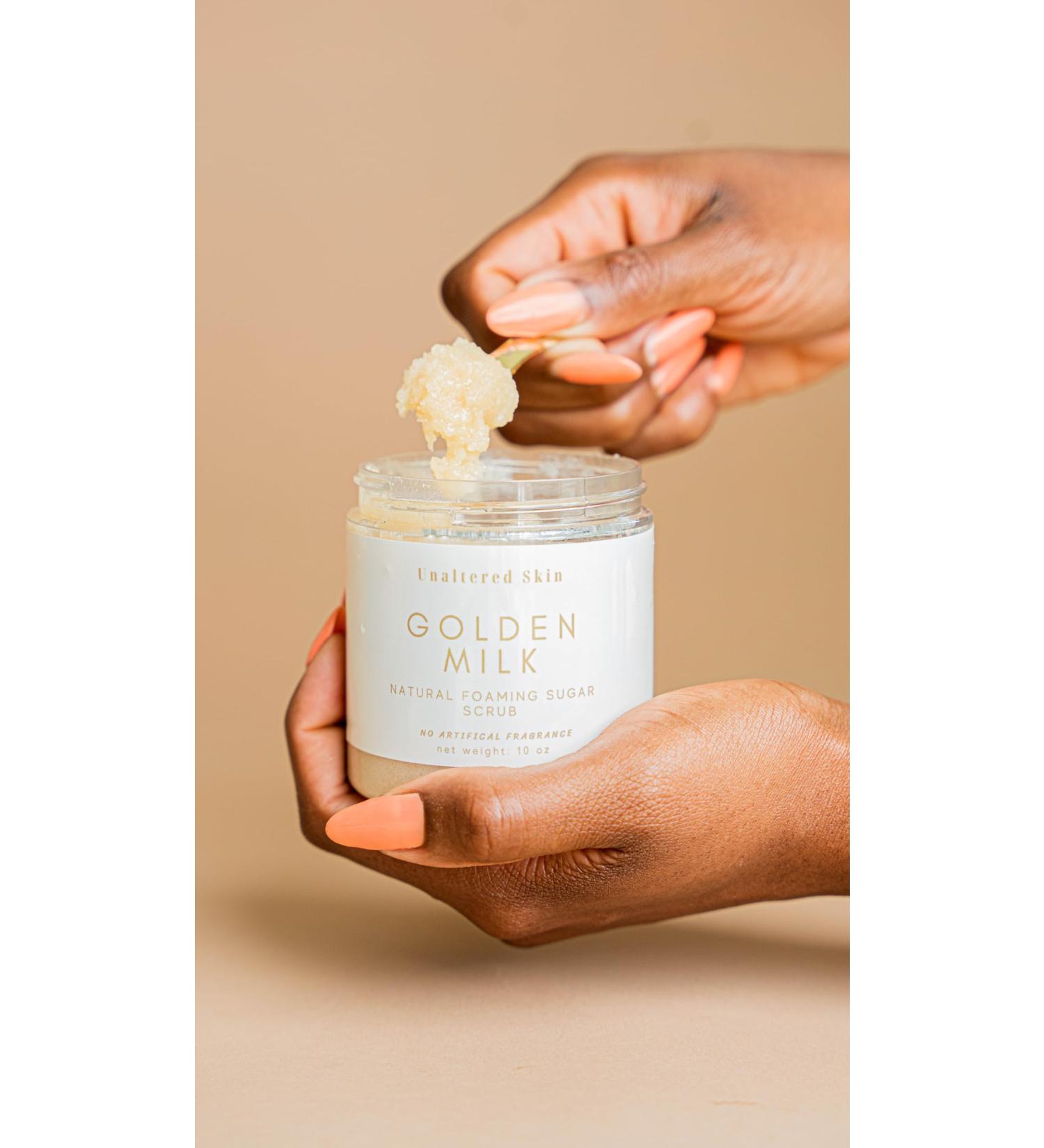 Exfoliating Body Sugar Scrub with Deep Moisturizing & Hydration - Radiant Body Polish by Unaltered Skin