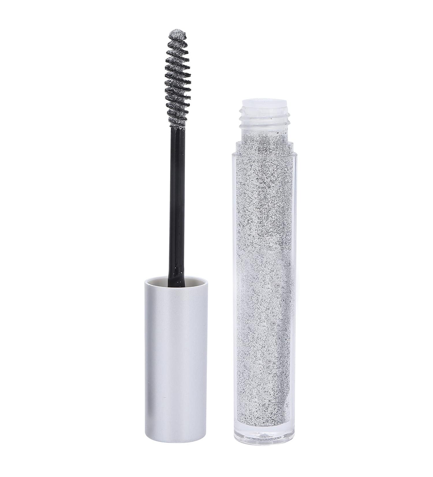 Mascara for Women Glitter Lashes Mascara Quick Drying Waterproof Lasting Jewel Shiny Lash Mascara for Parties Concerts Festivals 3.5g - Buy Online on GoSupps.com