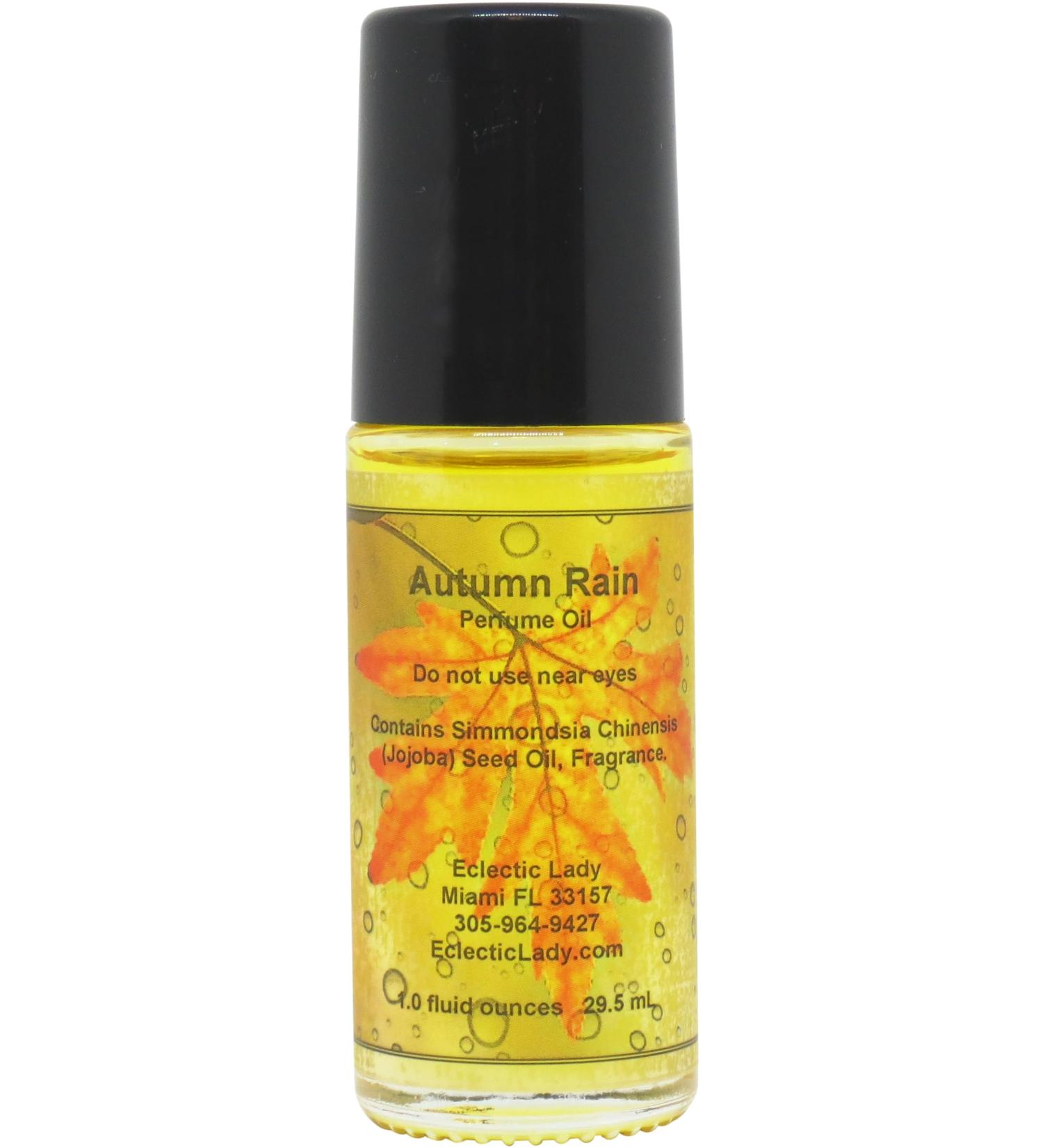 Autumn Rain Perfume Oil 1.0 Oz Portable Roll-On Fragrance with Long-Lasting Scent Delightful Essential Oils and Jojoba Oil For Daily Use 1 Fl Oz (Pack of 1) - Buy Online on GoSupps.com