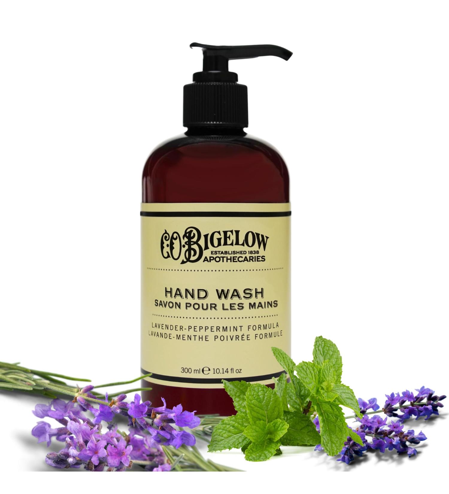 C.O. Bigelow Lavender Peppermint Hand Wash Moisturizing Hand Soap Scented Liquid Soap 10.14 fl oz - Buy Online on GoSupps.com