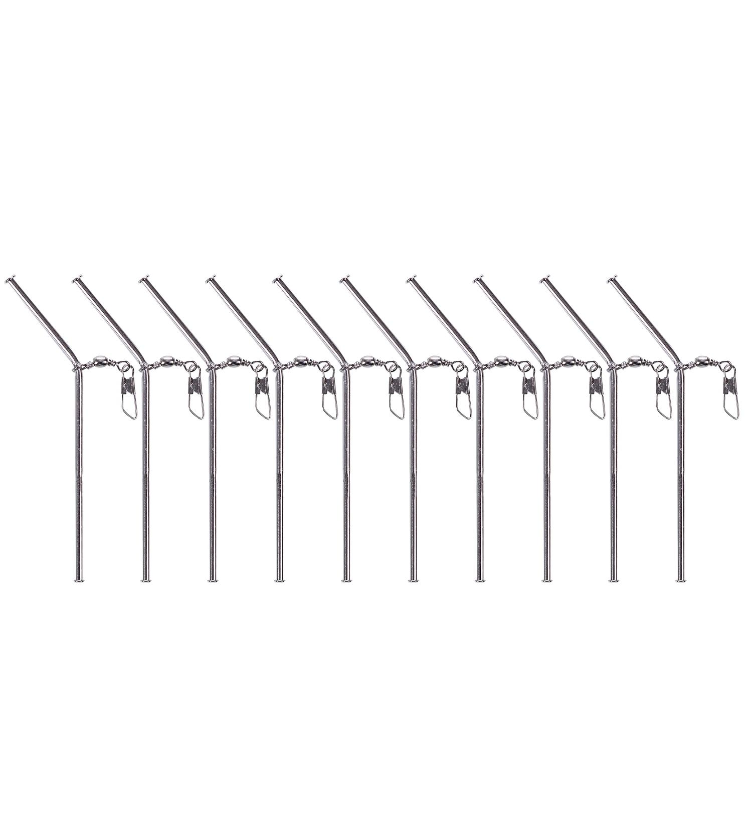Zite Fishing Anti Tangle Boom Tubes Set - 10 PCS Metal Sleeve Spacer - Essential Carp Fishing Feeder Accessories - Buy Online on GoSupps.com