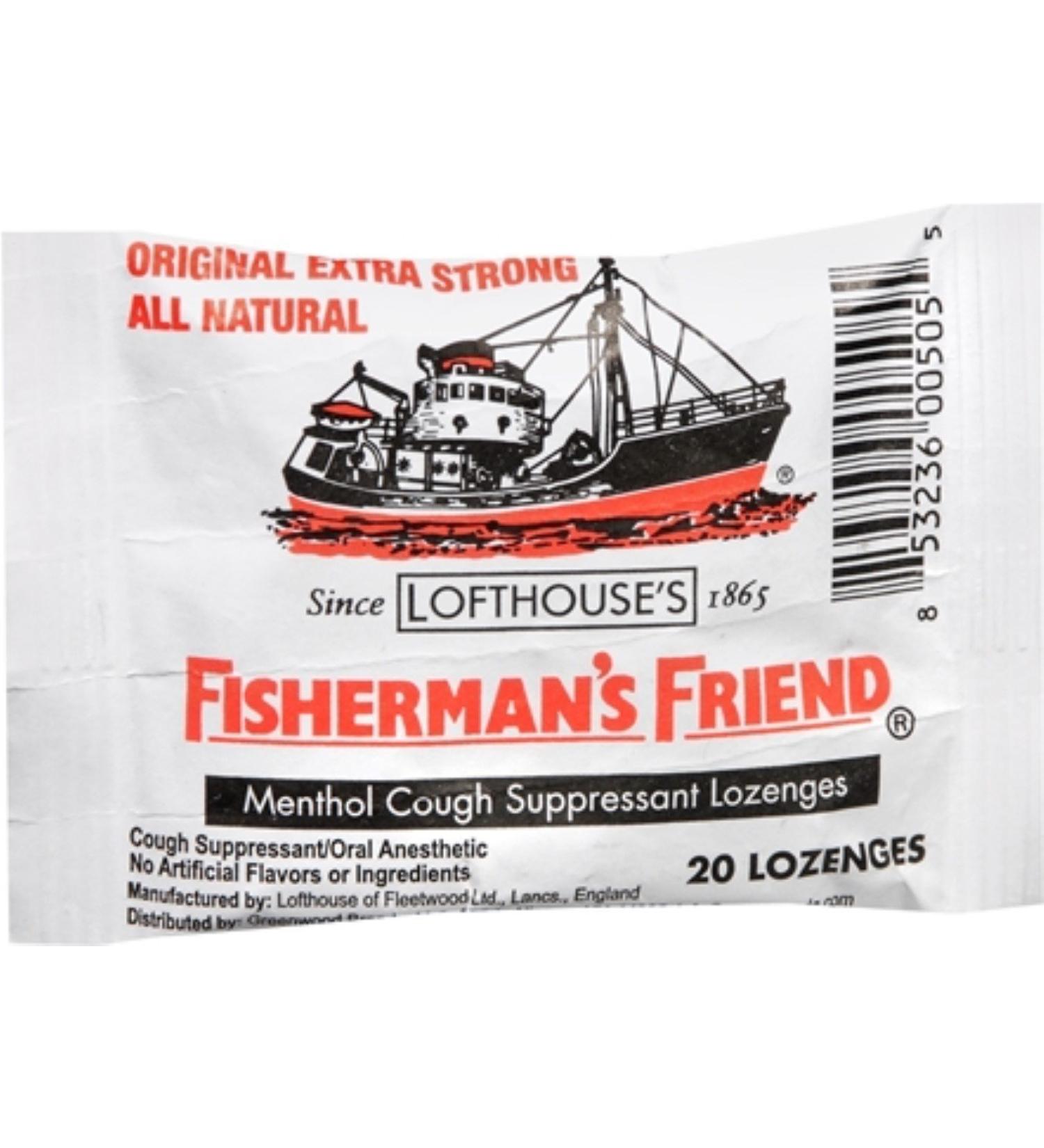 Fisherman's Friend Lozenges Original Extra Strong 20 Each (Pack of 3)