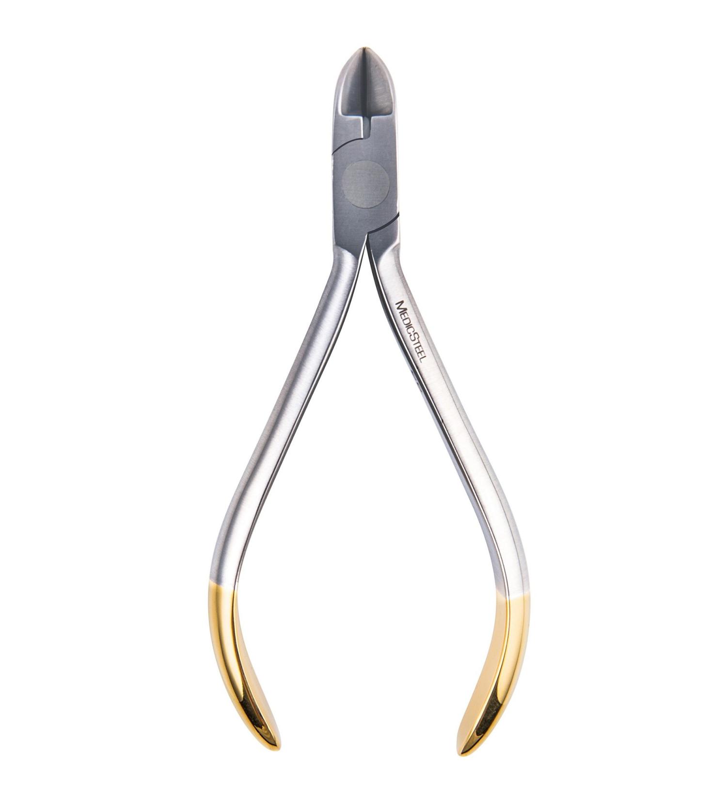 Medicsteel TC Hard Wire Cutter - 5 inch Orthodontic Plier Stainless Steel Dental Instrument - Buy Online on GoSupps.com