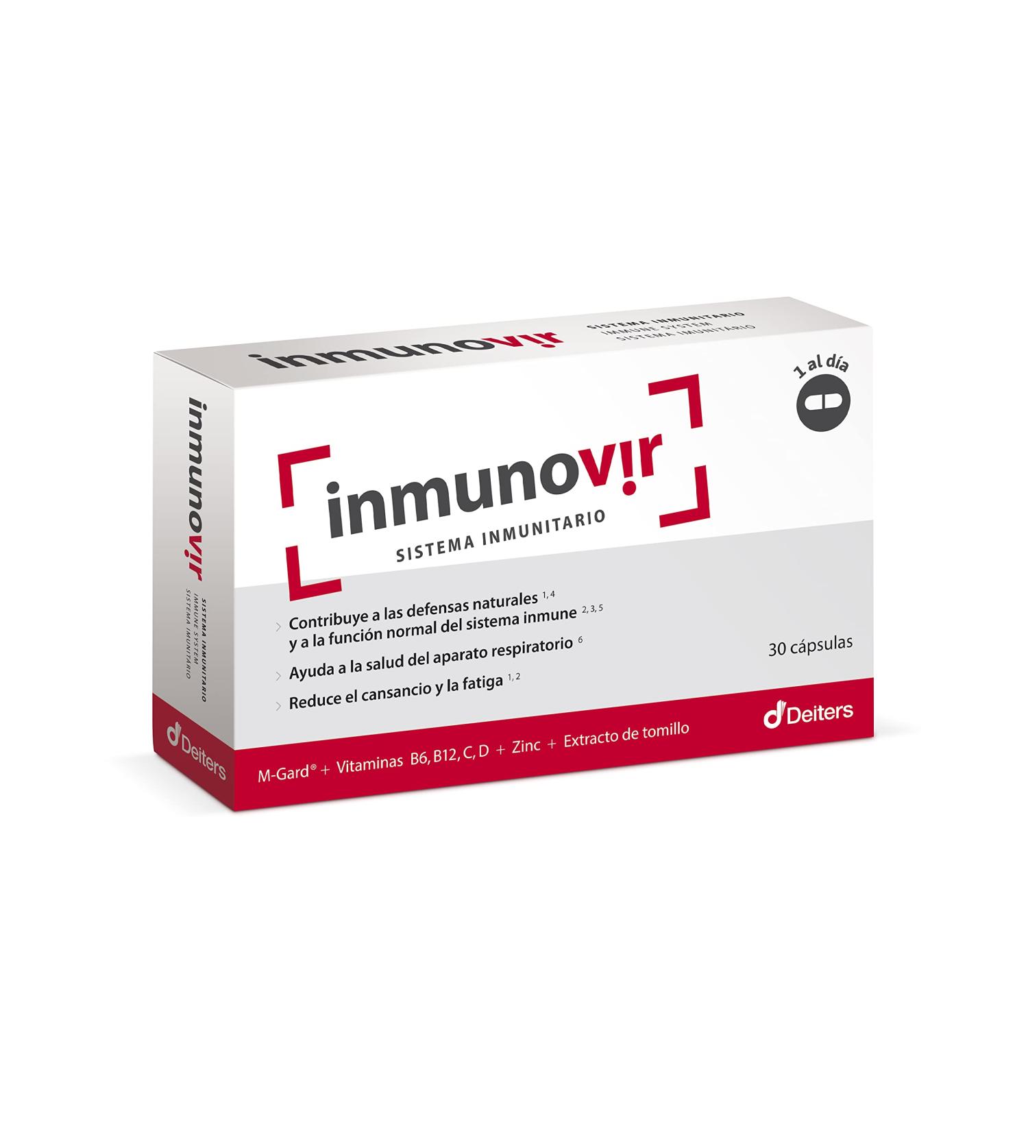  DEITERS DEITERS - Immunov!r Immune Defence Capsules to Increase Defences with Pure Vitamin C Natural Vitamin E Vitamin C and D Vitamins for the Immune System 30 Capsules - Buy Online on GoSupps.com
