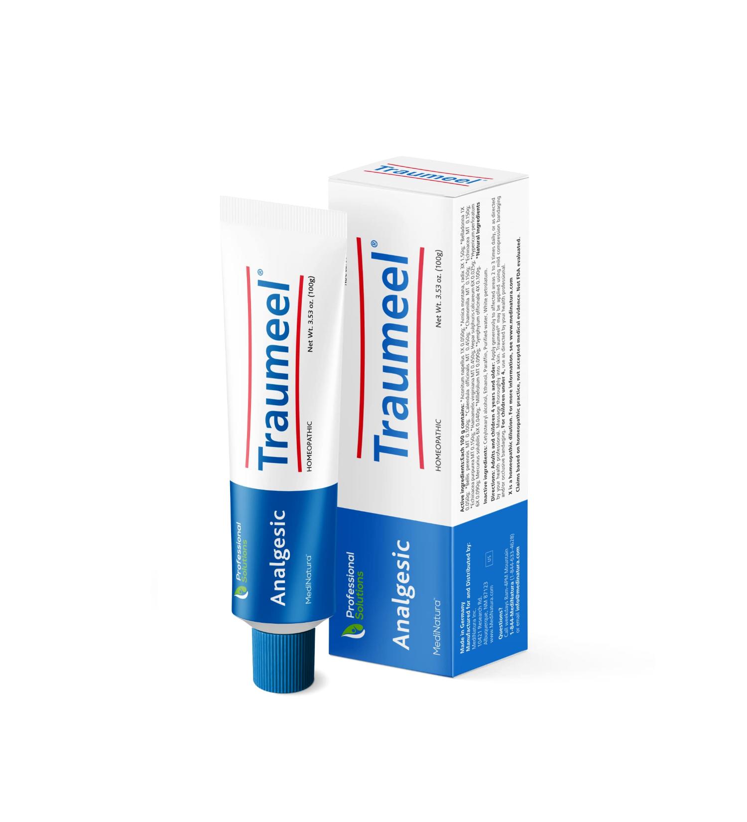 Traumeel Ointment: Topical Pain Relief for Muscle & Joint Soreness - 3.53 oz - Made in Germany - Buy Online on GoSupps.com