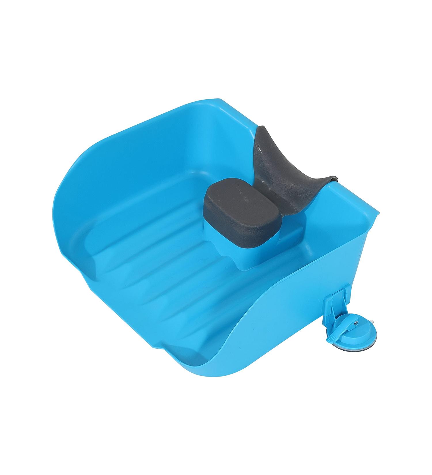 Portable Shampoo Basin for Children, Elderly, Pregnant Women - Tear-Free Hair Wash at Home (Blue) - Buy Online on GoSupps.com