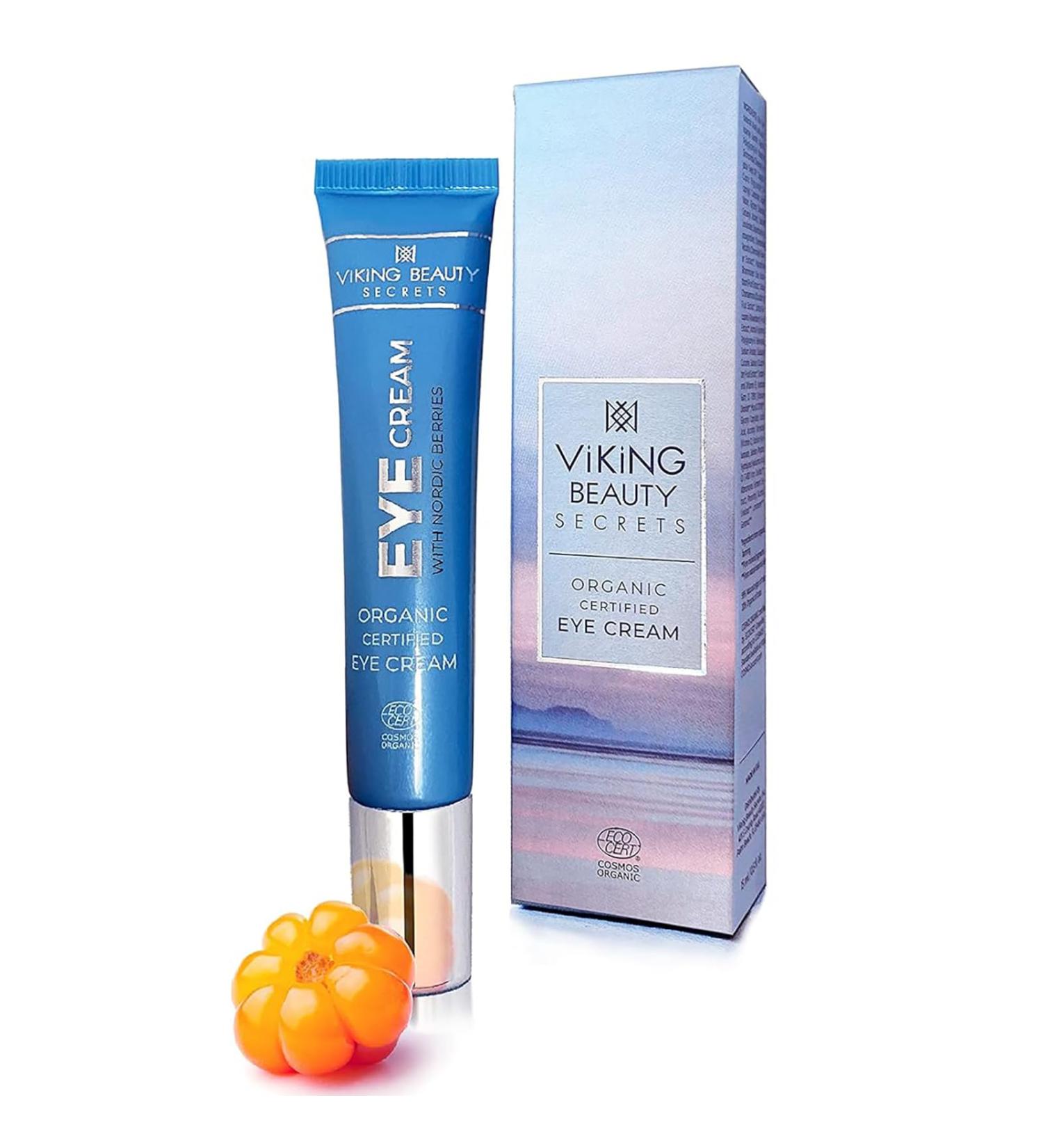 Hydrating Eye Cream with Hyaluronic Acid & Nordic Berries | Reduce Dark Circles & Fine Lines - Buy Online on GoSupps.com