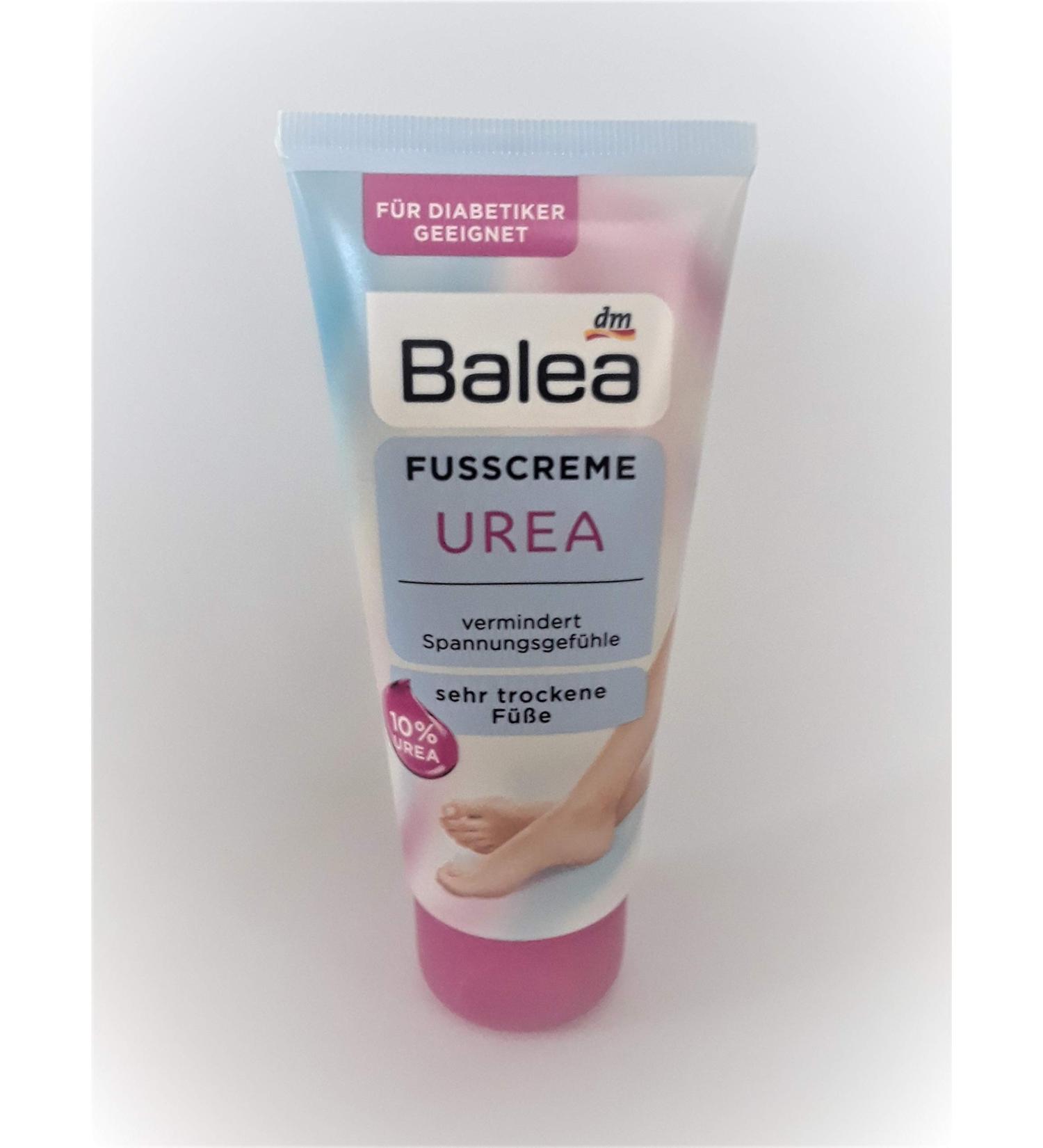 Balea Urea Foot Cream 100 ml - Intensive Dry Skin Relief | Moisturizing & Soothing | International Shipping - Buy Online on GoSupps.com