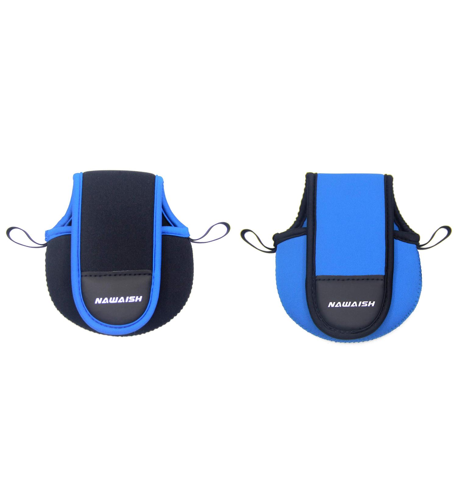 Nawaish 2 Pack Baitcaster Reel Cover Case Bag Pouch & Rod Sleeve - Fishing Tools Set for Casting Rods - Buy Online on GoSupps.com