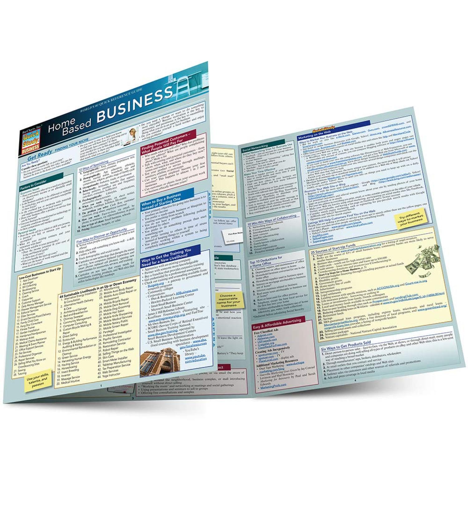 QuickStudy Home Based Business - Buy Online on GoSupps.com