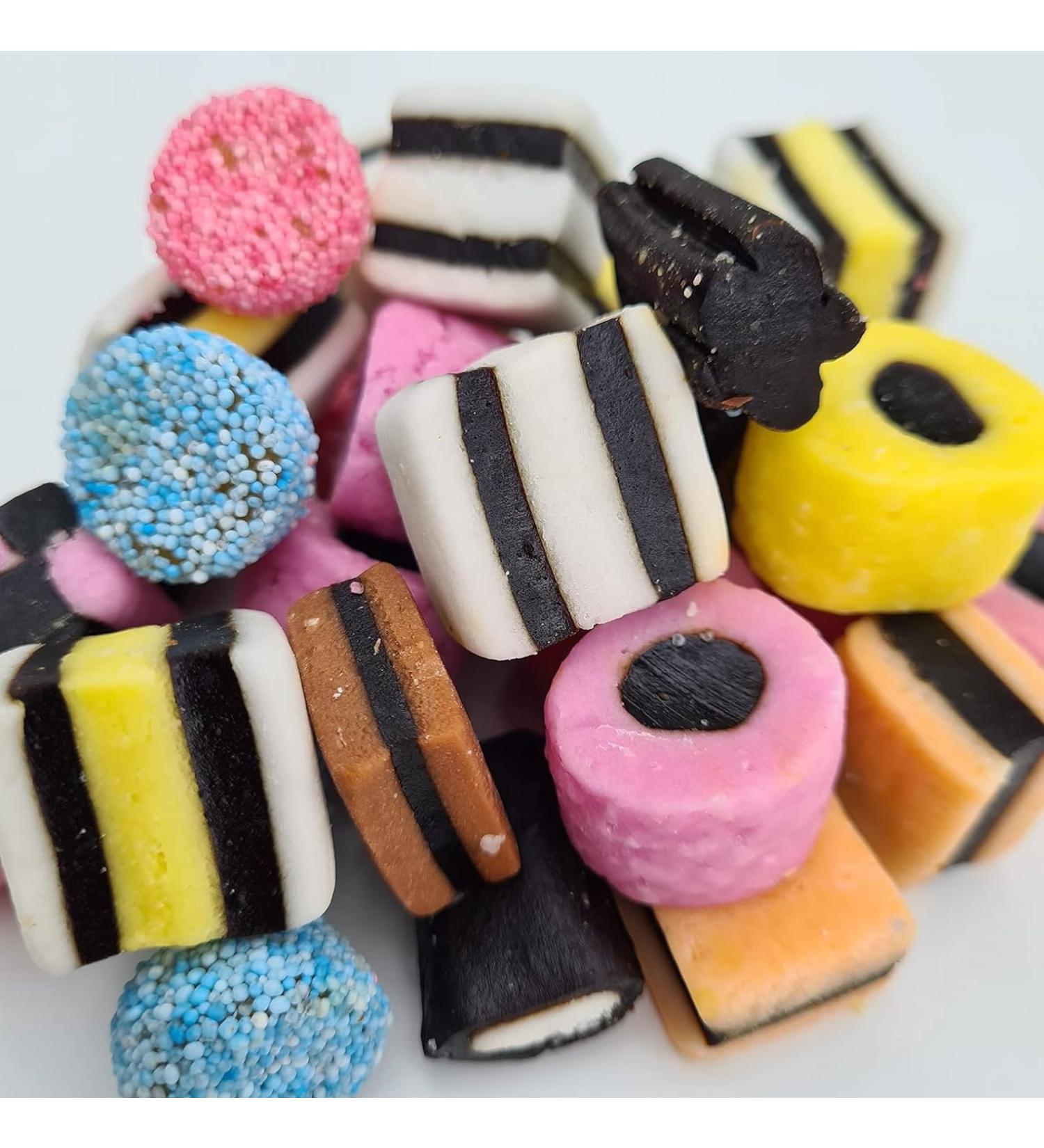 Berrymans Liquorice Assortment - Bulk Bag 1kg - 1kg - Assorted Candy & Mix for Parties Gifts & Sharing