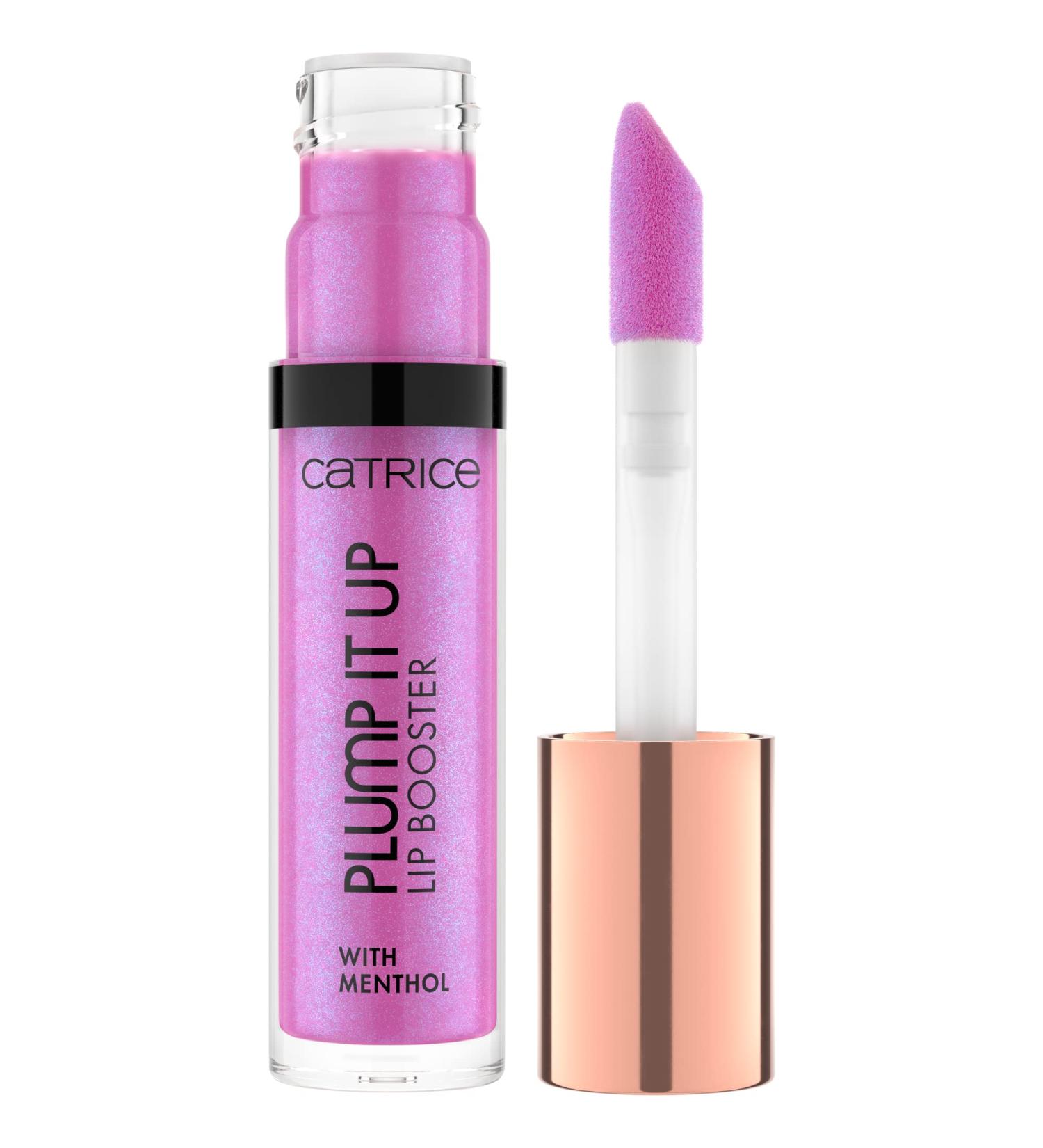 Catrice Plump It Up Lip Booster No. 030 - Vegan Glossy Cooling Effect | 3.5ml Illusion of Perfection - Alcohol & Paraben Free Glittering Finish - Buy Online on GoSupps.com