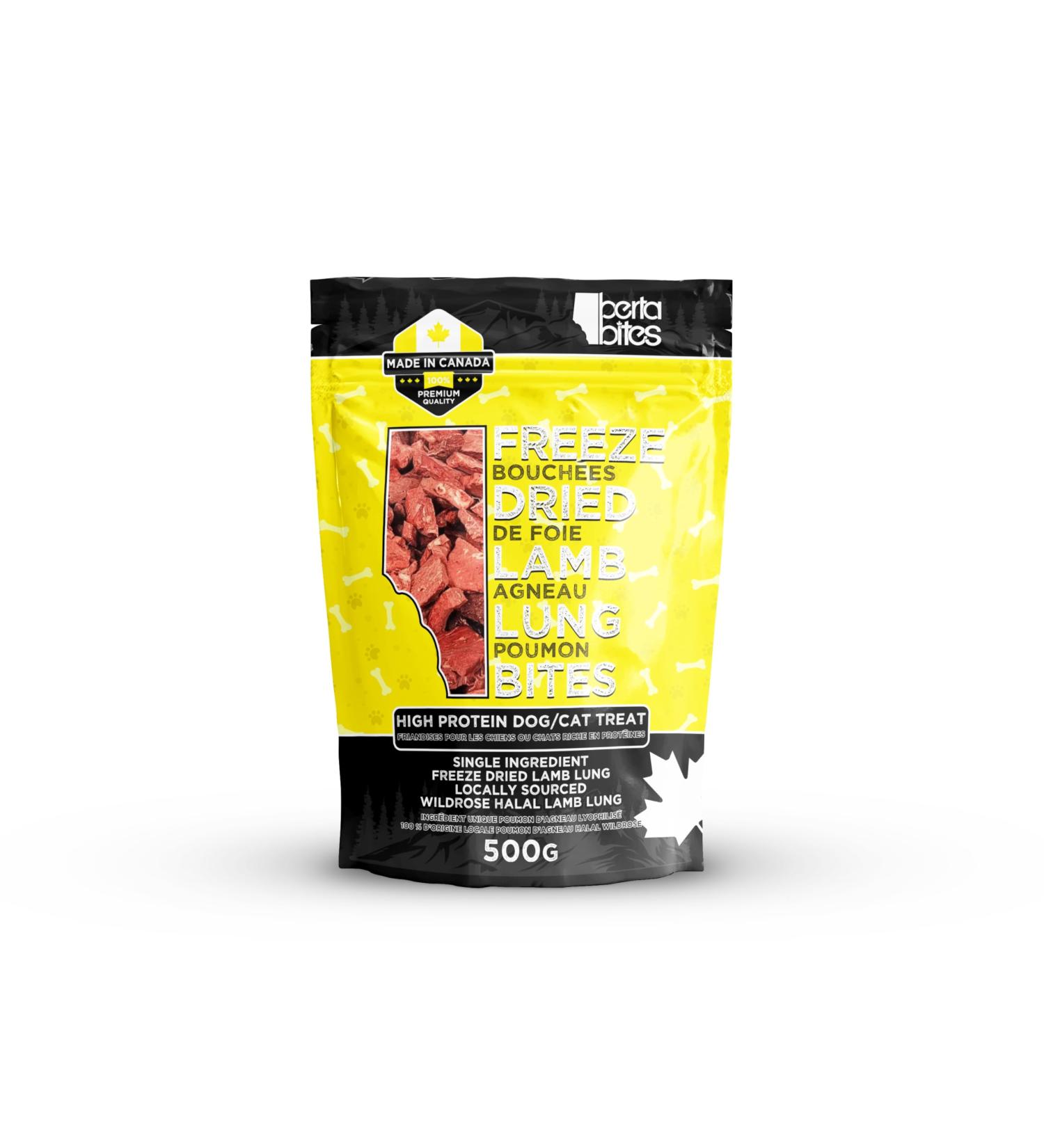 Berta Bites Freeze Dried Halal Lamb Lung - Buy Online on GoSupps.com