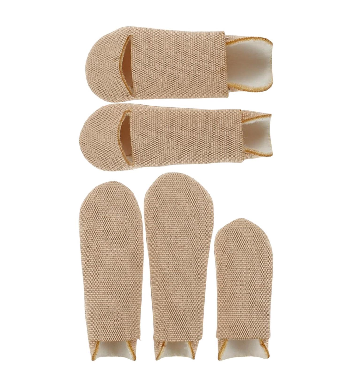 Castor Oil Pack Wrap Kit for Fingers - Reusable Cotton Hand Care for Cracked Hands & Relaxation - Buy Online on GoSupps.com