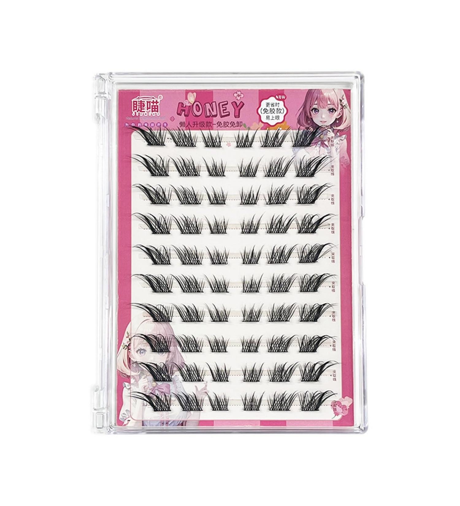Self-Adhesive False Eyelashes for Lengthened Eye Tail Effect | Enlarge & Define Eyes | 1 Count Pack - Buy Online on GoSupps.com
