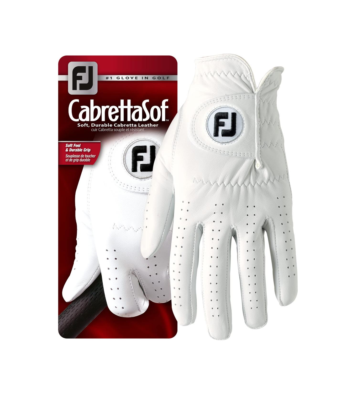 Shop FootJoy Men's CabrettaSof S Left Golf Glove - Premium Comfort & Performance | International Shipping Available - Buy Online on GoSupps.com