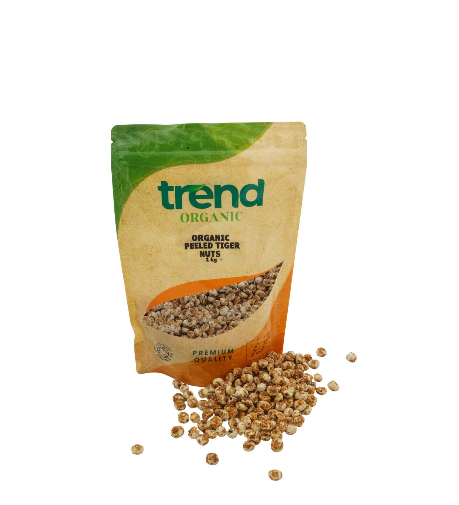 Certified Organic Tiger Nuts 1kg - Ideal for Snacking, Baking, and Nutrient-Rich Recipes | Vegan, Non-GMO, High Fibre & Protein, Raw - No Preservatives Included - Buy Online on GoSupps.com
