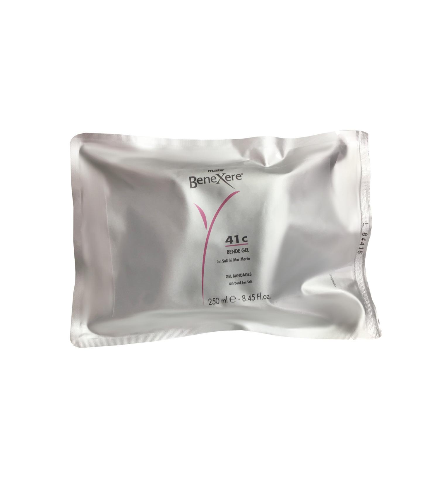 BENEXERE BENDE MONOUSO IMBIBITE Soft GEL 41C ideal to combat cellulite and fat ideal for drainage with sea salts