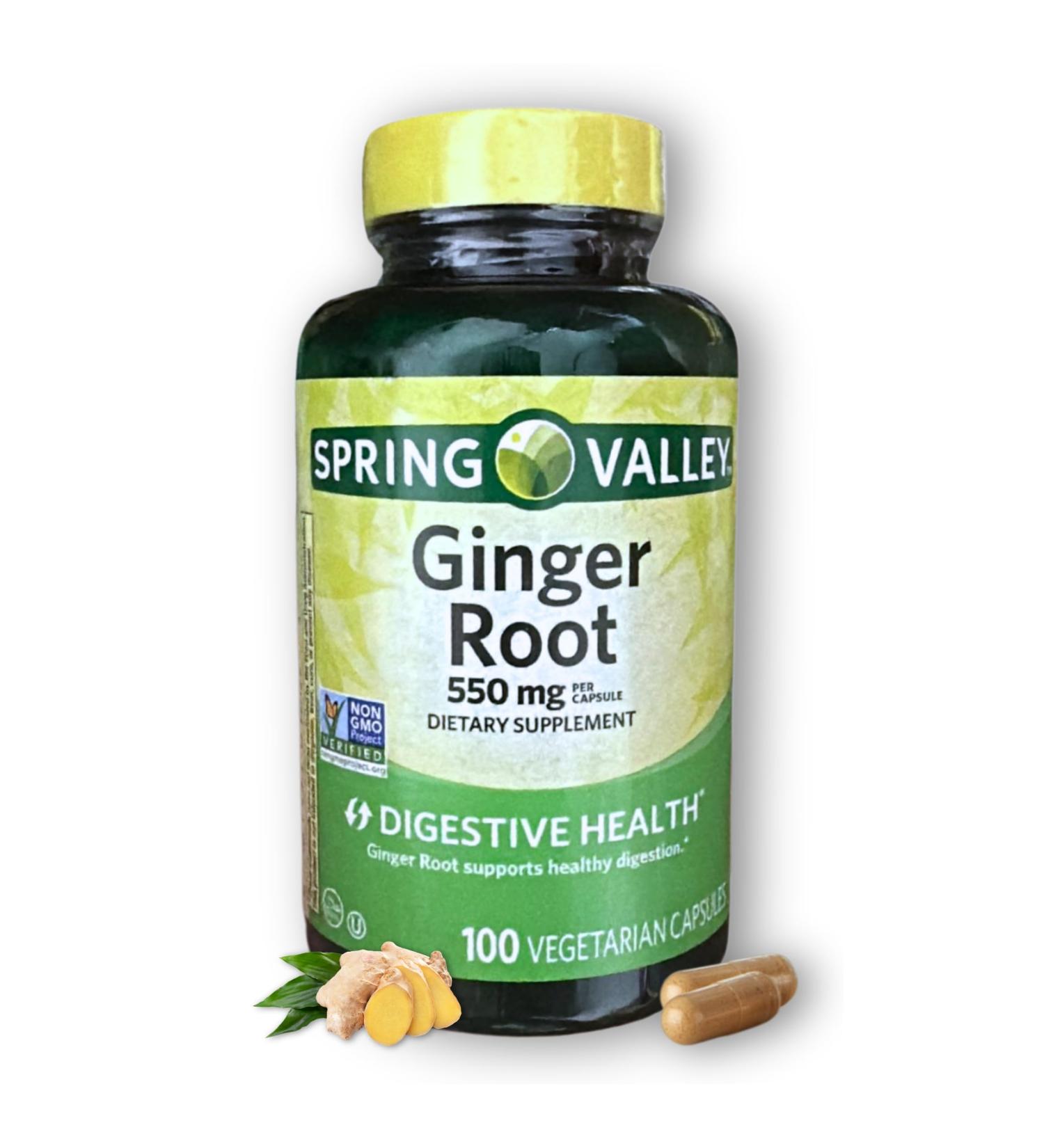 FUSION SHOP STORE Smart choices meaningful life! Ginger Root 550mg- Organic Supplements 100 Capsules (Pack of 1) - Buy Online on GoSupps.com