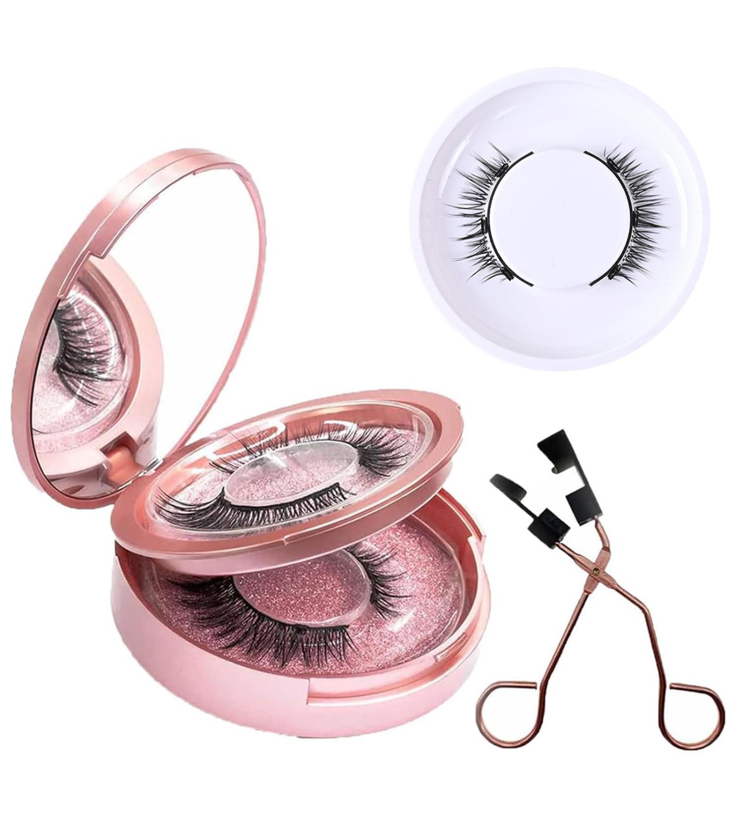 Bellaire Magnetic Lashes Magnetic Eyelashes Reusable Dual Magnetic Lashes without Eyeliner Natural Look Magnetic Eyelashes with Applicator (CY08) - Buy Online on GoSupps.com