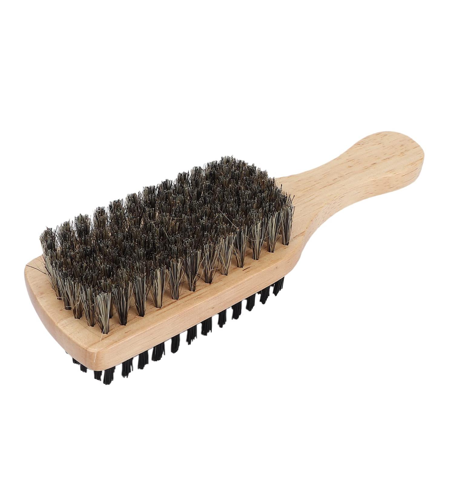 Double-Sided Beard Brush & Mustache Care Tool - Premium Men's Beard Grooming Essentials - Buy Online on GoSupps.com