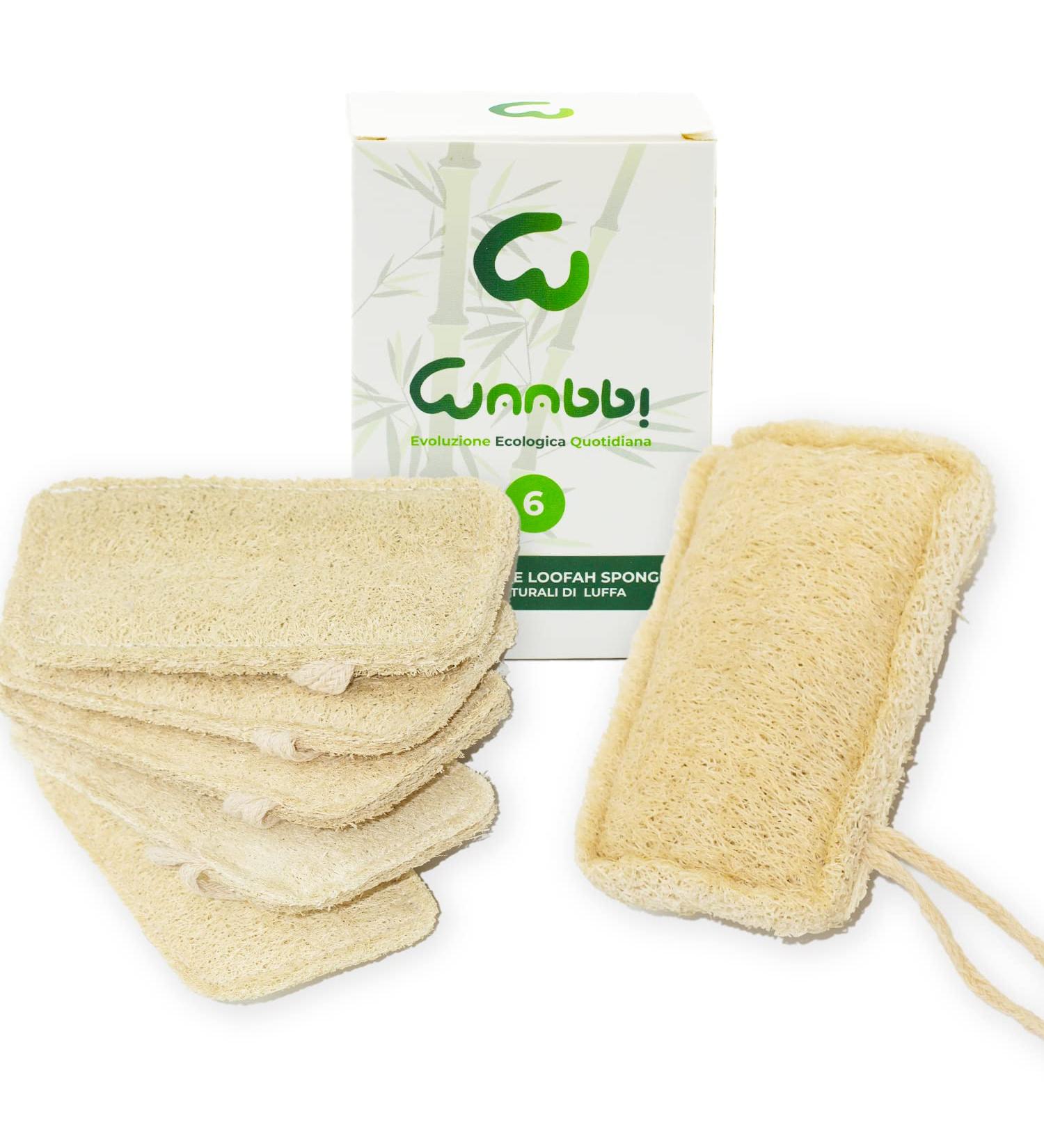 Organic Luffa Kitchen Sponge | Biodegradable Eco-Friendly & Natural Peeling - Buy Online on GoSupps.com