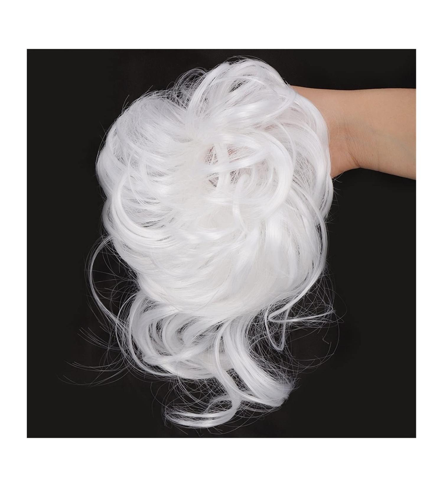 Messy Bun Hair Piece for Women Pieces Curly Chignon Donut Scrunchie for Women Messy Bun Hair Piece Synthetic Tousled Updo Hair Buns Extension Elastic Hair Band Hair Fake Hair Accessories for Women 60B - Buy Online on GoSupps.com