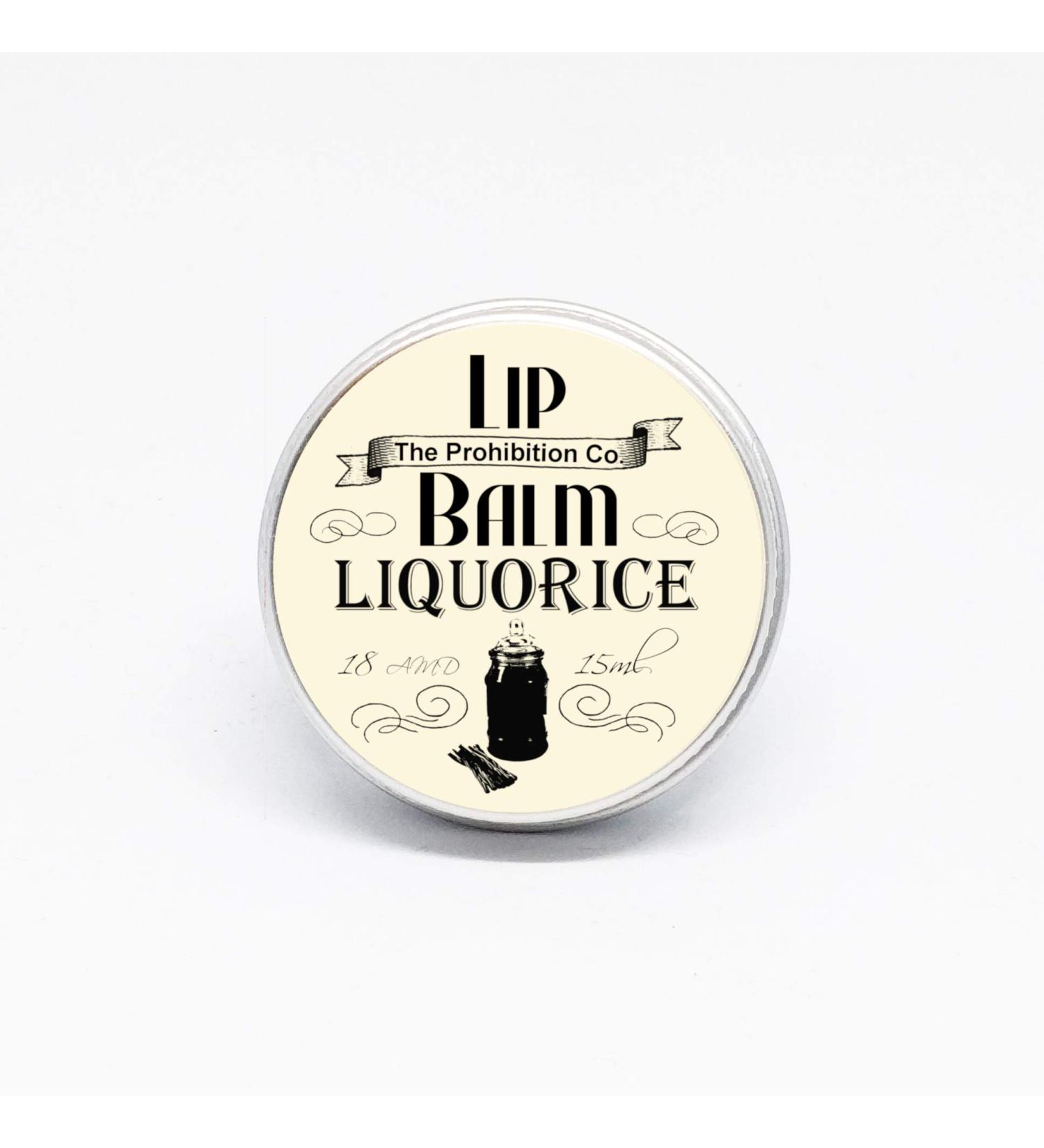 Liquorice Lip Balm Retro Sweets Lip Repair by Prohibition Co.