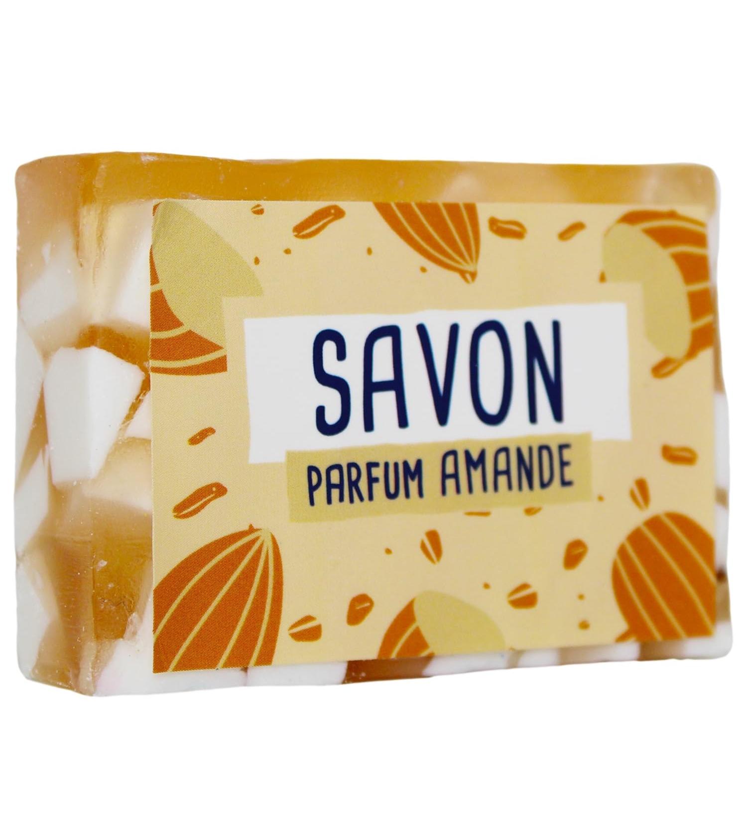 French Tendance Vegetable glycerin soap slices 100g - Almond scent