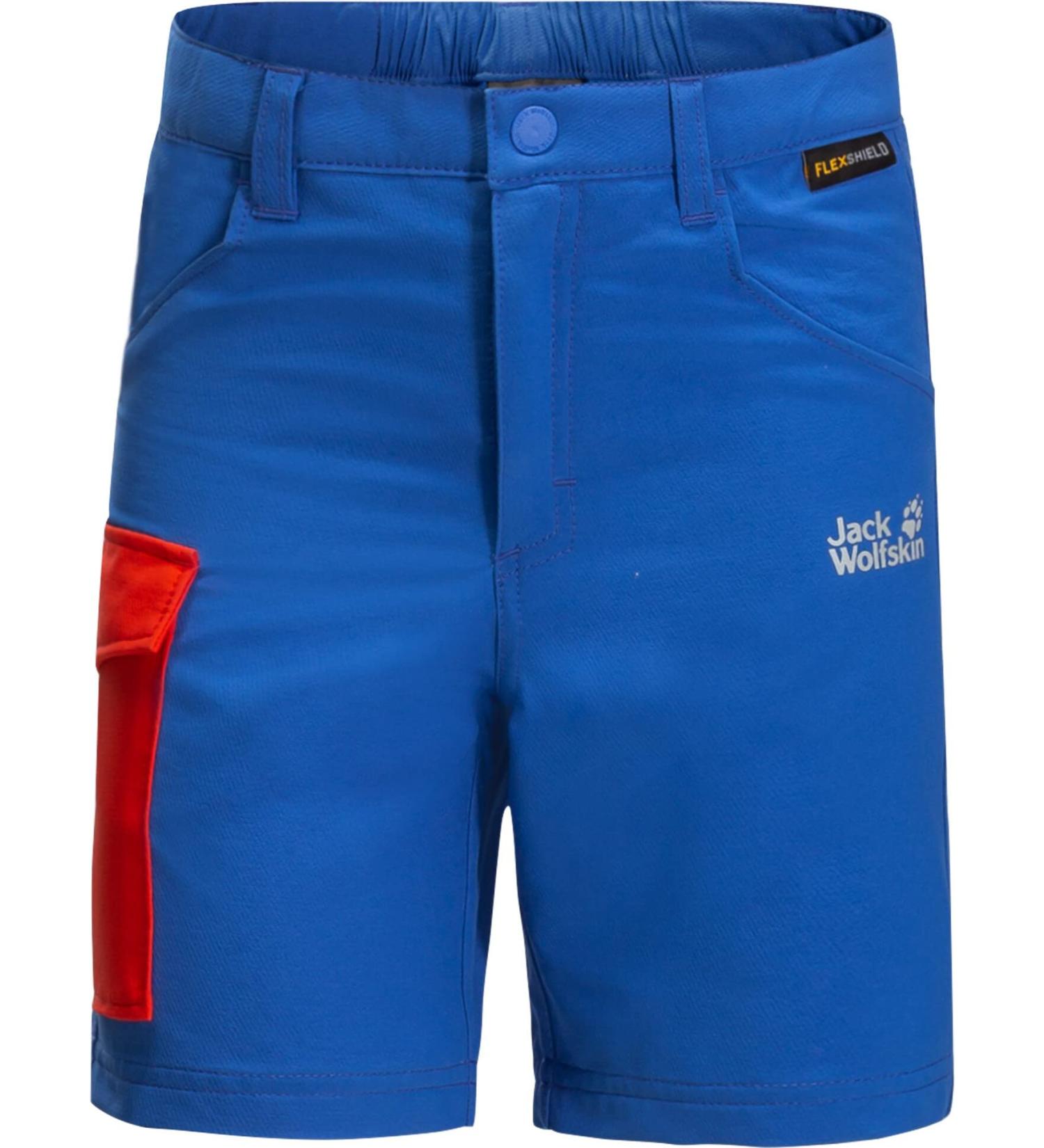 Jack Wolfskin Unisex Kids Shorts Active Shorts K 128 Coastal Blue