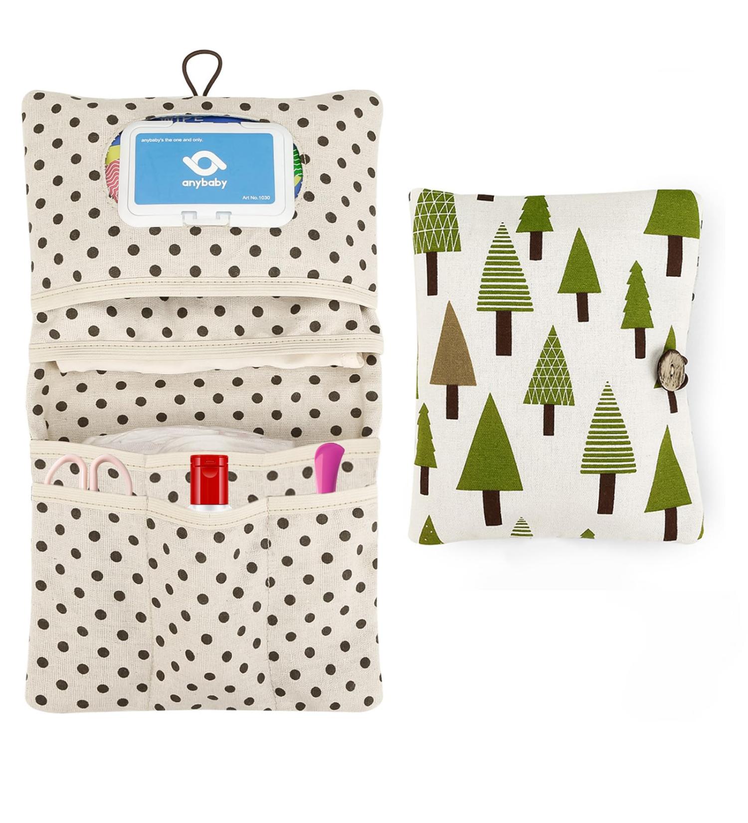 Piwosgol Baby Diaper Bag - Compact Organizer for On-the-Go Essentials Perfect for Diapers Wipes Care Cream and More - Buy Online on GoSupps.com
