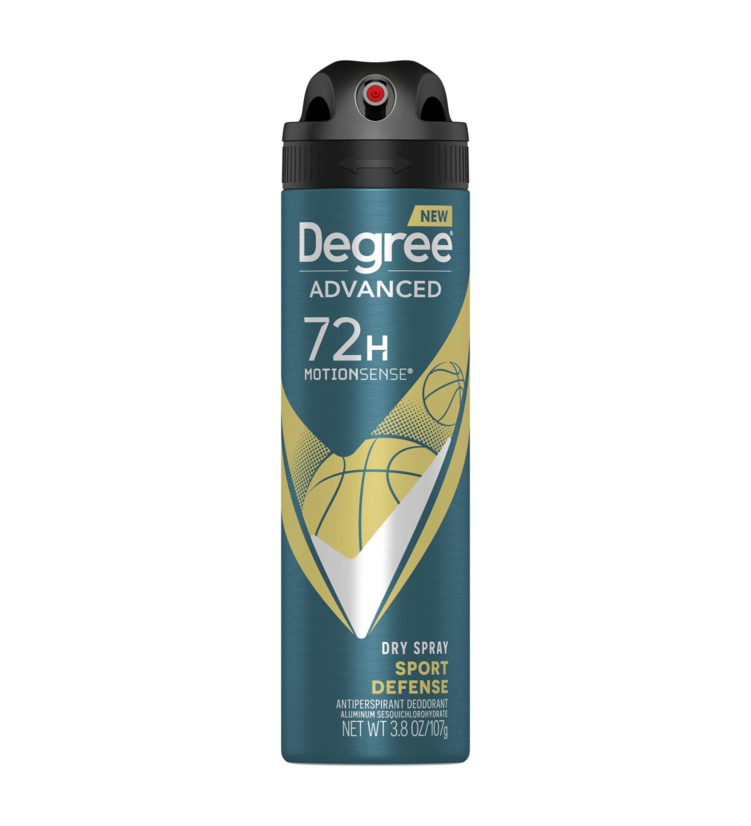 Degree Men Sport Defense Dry Spray Antiperspirant Deodorant 3.8 oz - Buy Online on GoSupps.com