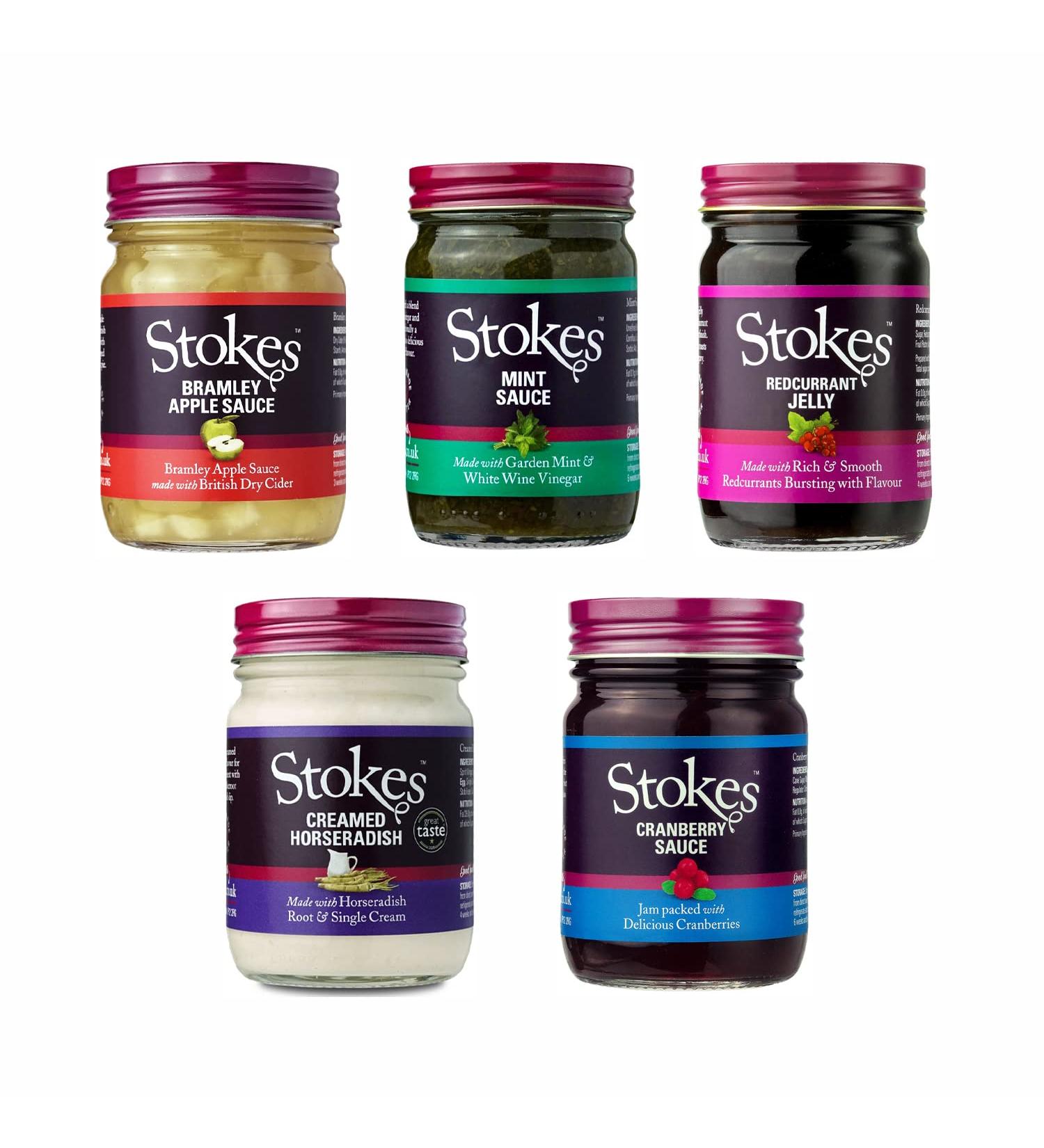 Stokes Roast Dinner Collection 5 Jars - Buy Online on GoSupps.com