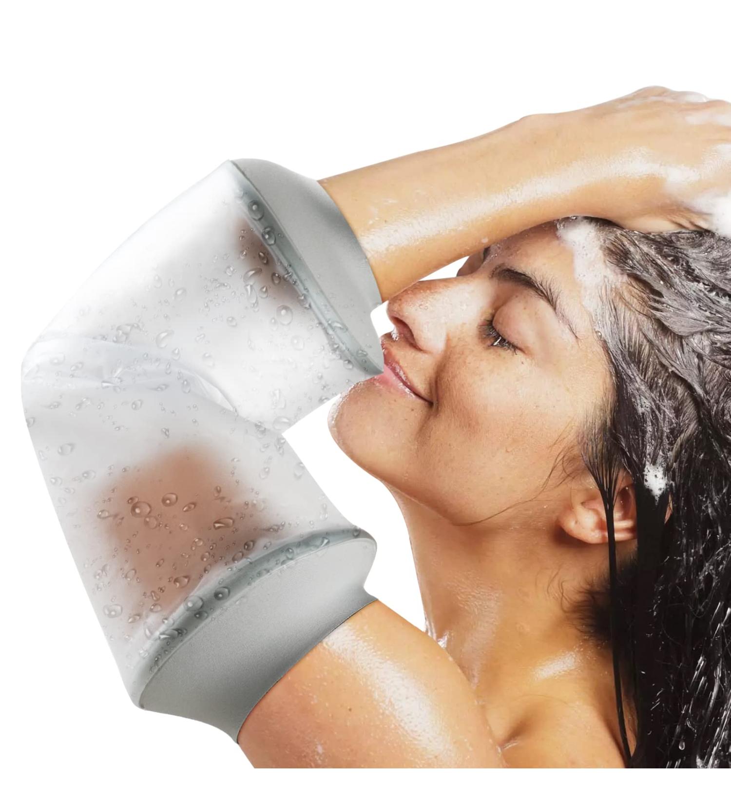 Waterproof PICC Line Shower Cover for Upper Arm - Adult Reusable Sleeve Protector for IV & PICC Line - Elbow Cast Cover - Small Size - Buy Online on GoSupps.com