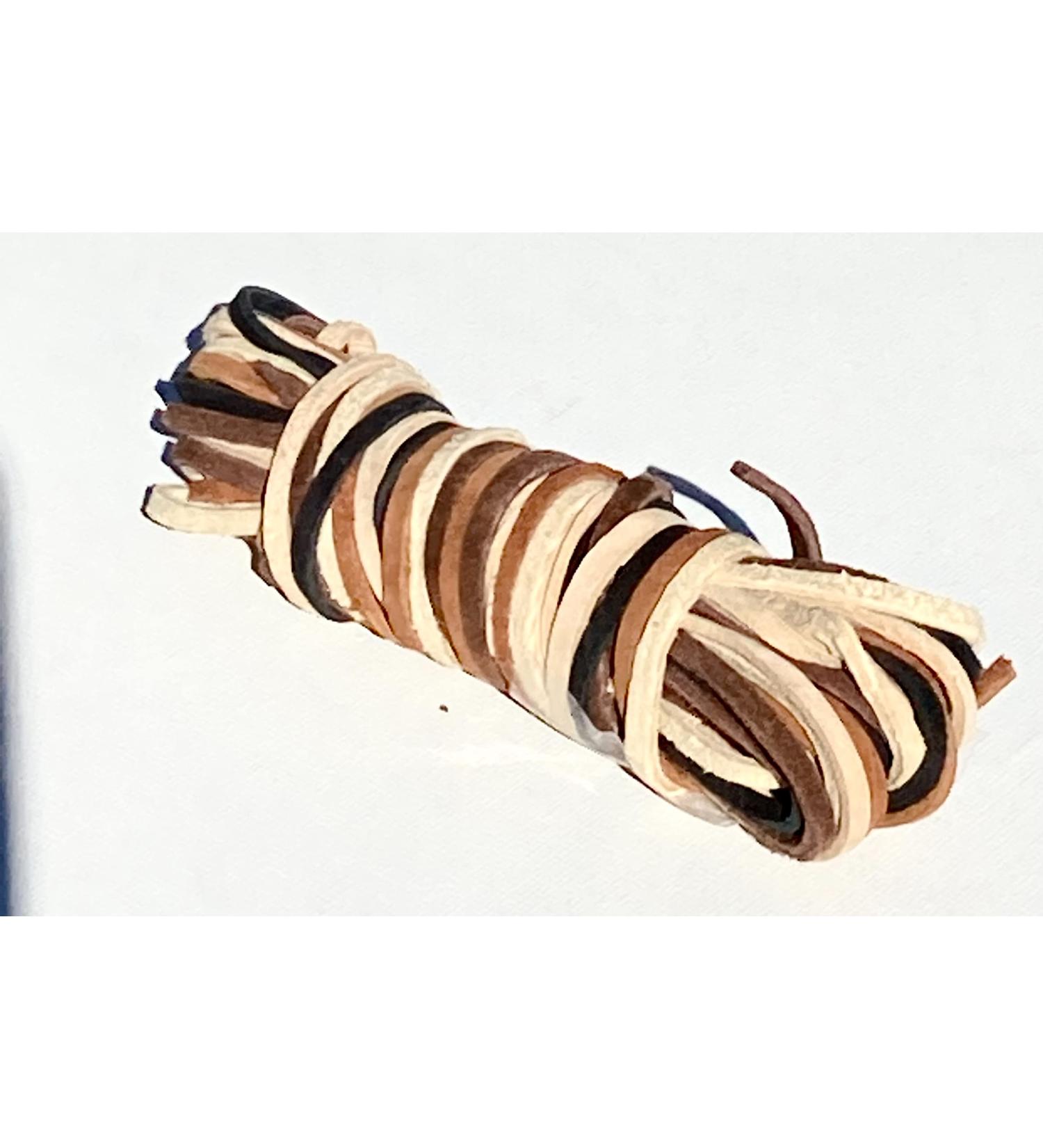 Dangerous Threads Lace Lacing Leather Suede Earthtone Assortment Craft Kit - 10 Yards, 5 Colors - Premium Quality Supplies - Buy Online on GoSupps.com