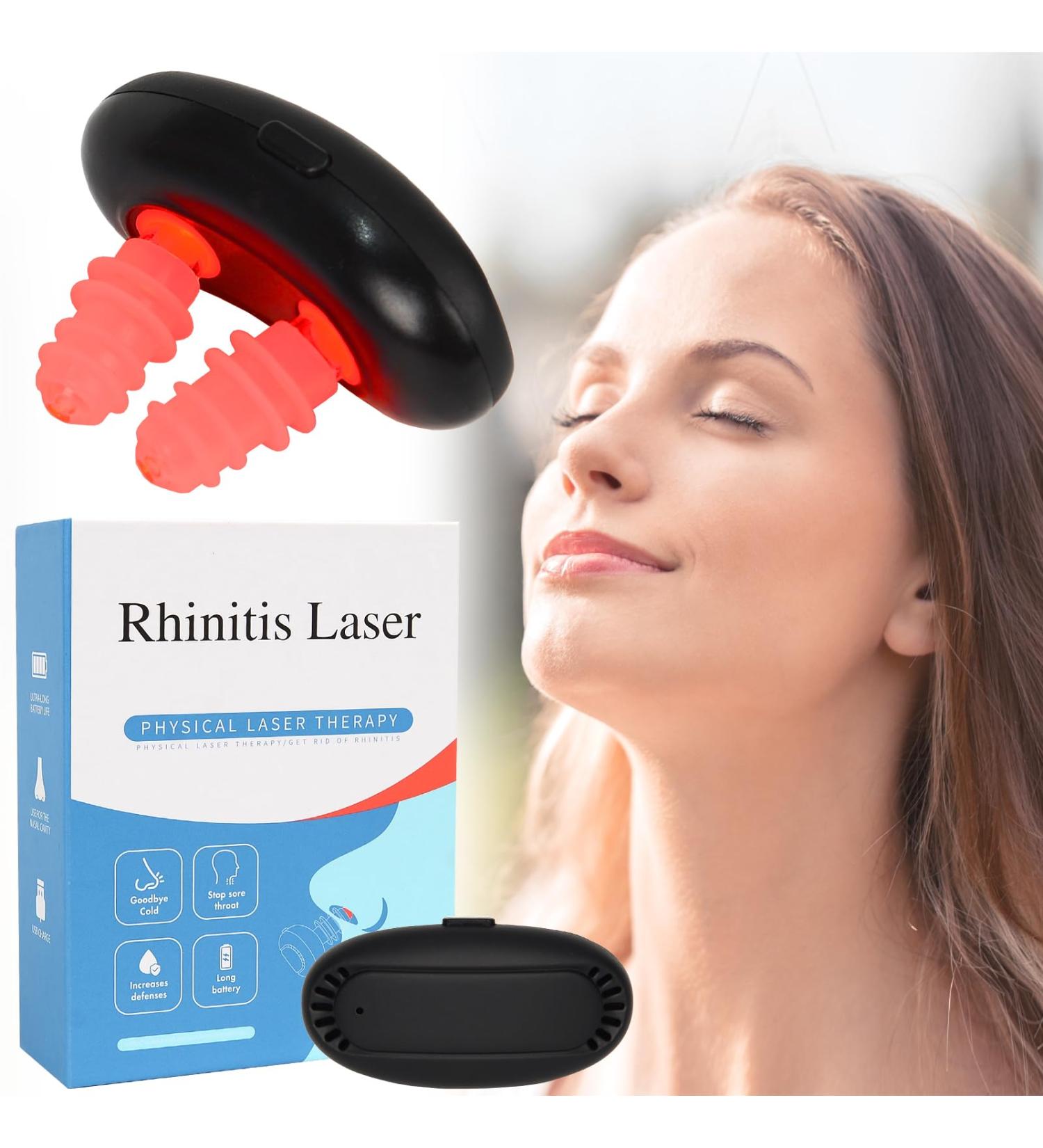 Respirelief Red Light Nasal Therapy Device - Fivfivgo Physiotherapy for Nose Recovery - International Shipping Available - Buy Online on GoSupps.com