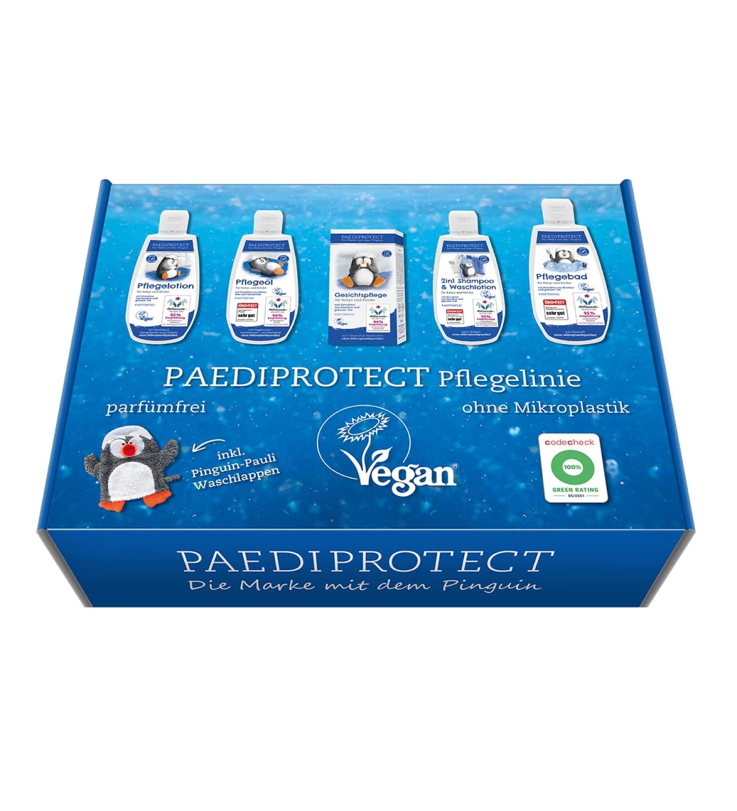 PAEDIPROTECT CFO Skin Care Set - Complete Baby & Children Care Gift Set with Shampoo Wash Lotion Care Lotion Bath & Oil - Buy Online on GoSupps.com