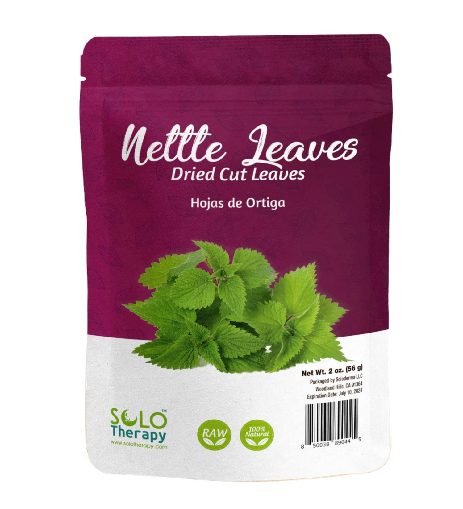 Nettle Leaf c/s 2 ounces, Nettle Leaf Tea, Resealable Bag, Stinging Leaf, Nettle Leaf Herb