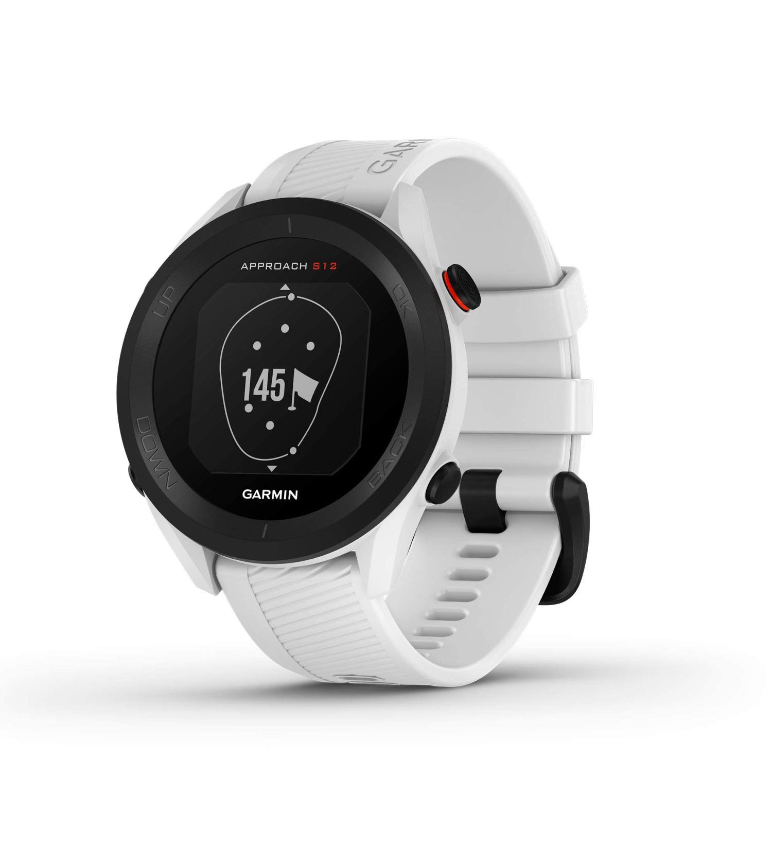 Garmin Approach S12 GPS Golf Watch - White | 42k+ Preloaded Courses | Easy-to-Use | 010-02472-02 - Buy Online on GoSupps.com