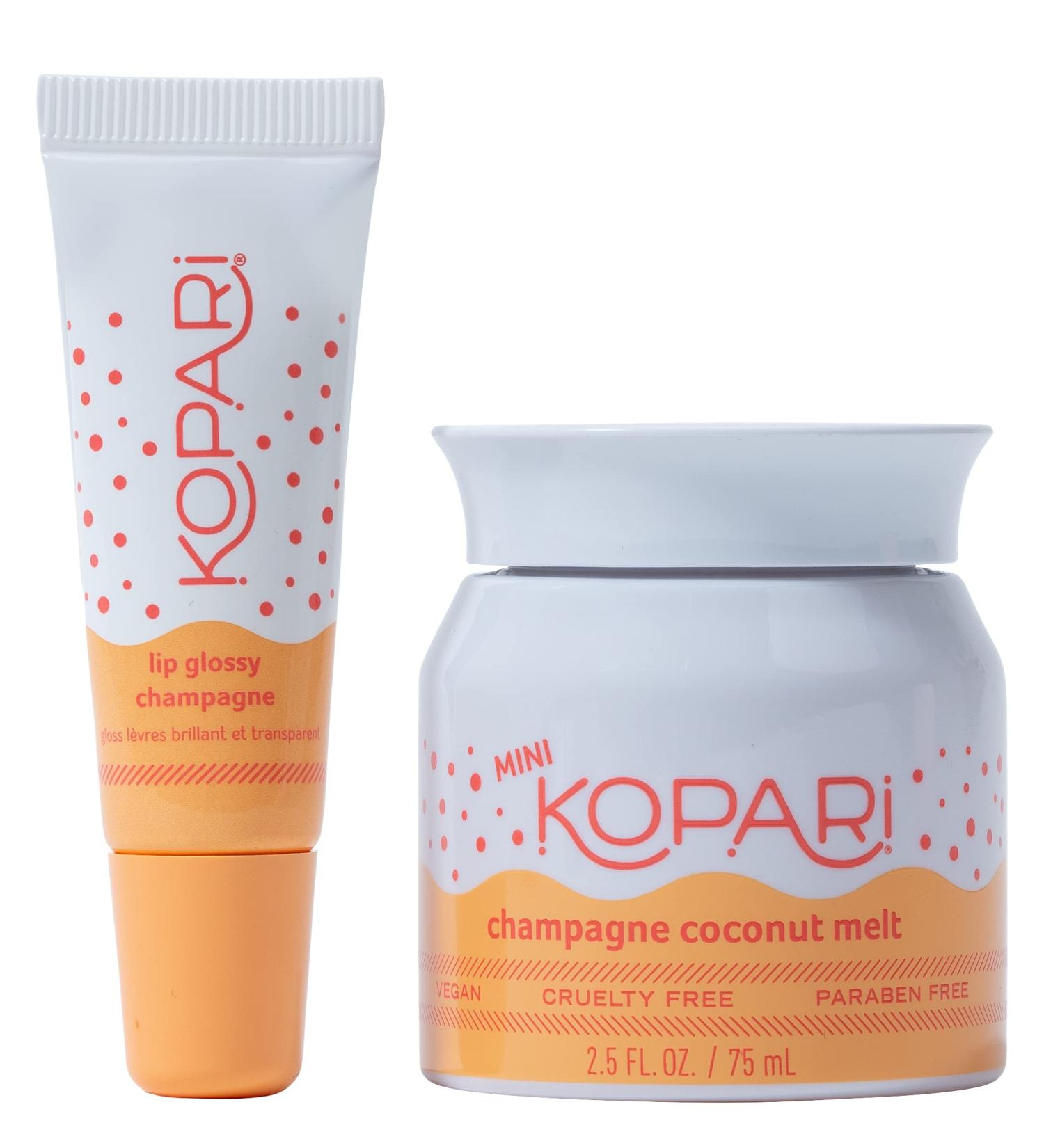 Champagne Cheers Kit - Limited Edition Full-Size Champagne Lip Gloss & Mini Coconut Melt | Shop Now - Buy Online on GoSupps.com